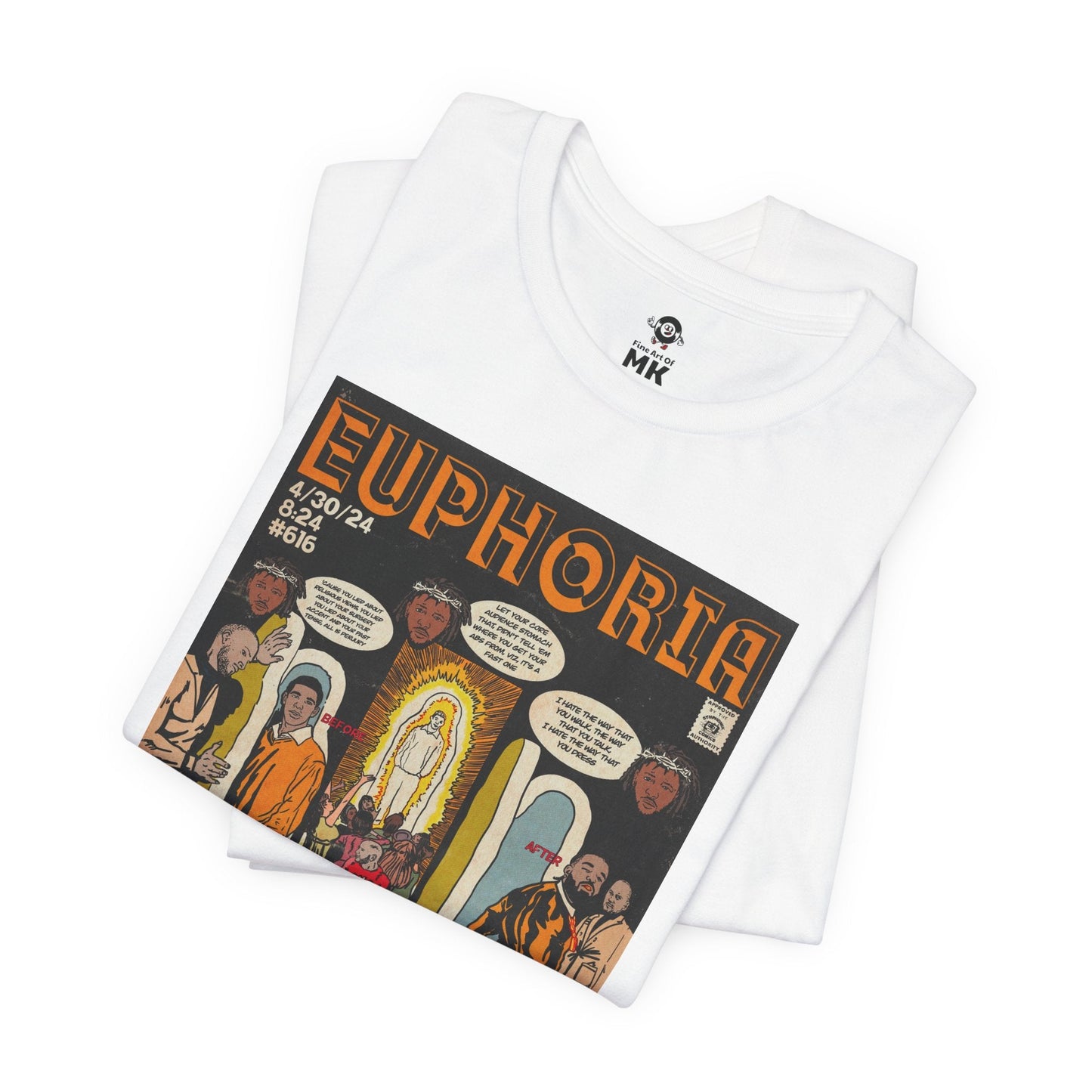 Kendrick Lamar - Euphoria - Unisex Jersey Short Sleeve Tee