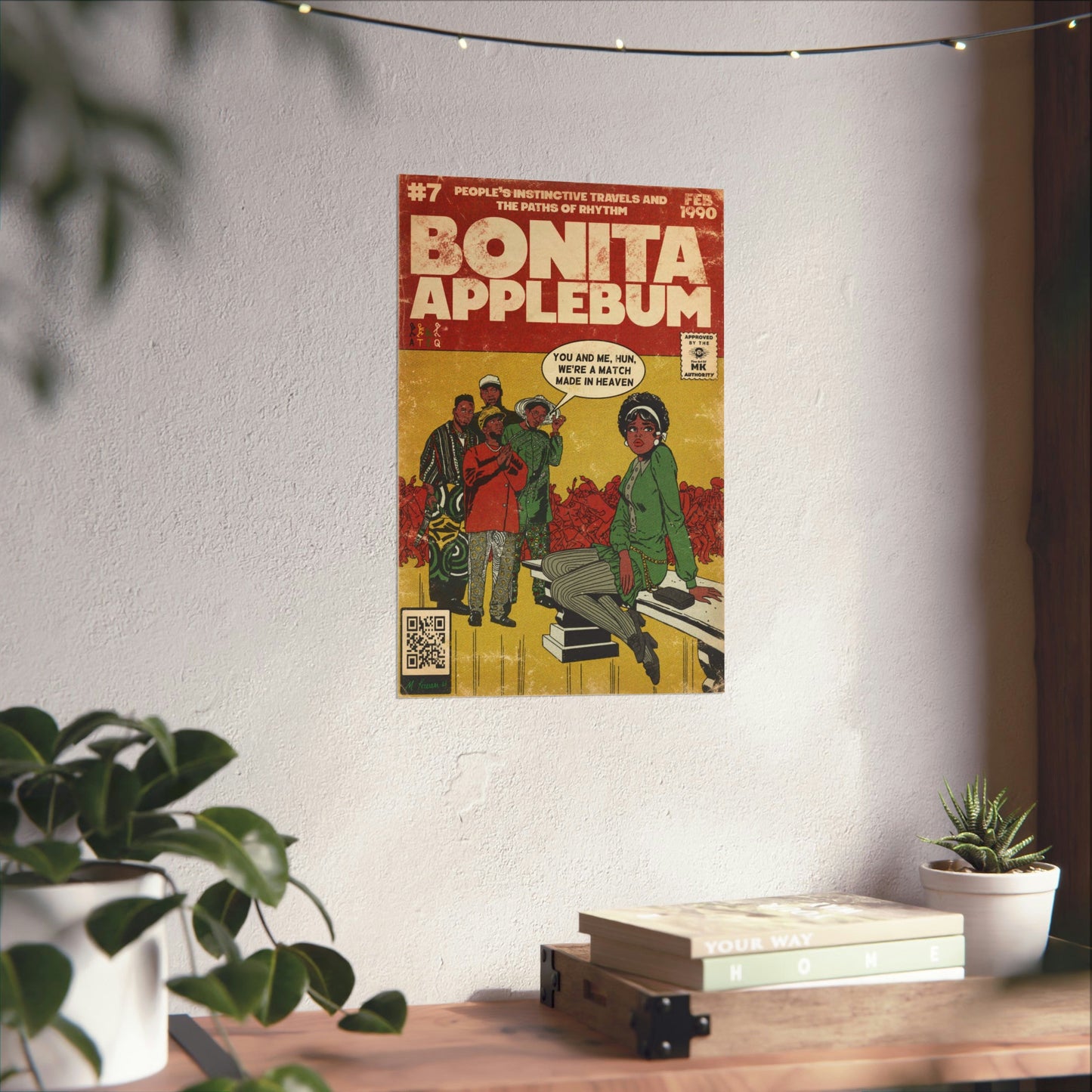 A Tribe Called Quest- Bonita Applebum- Vertical Matte Poster