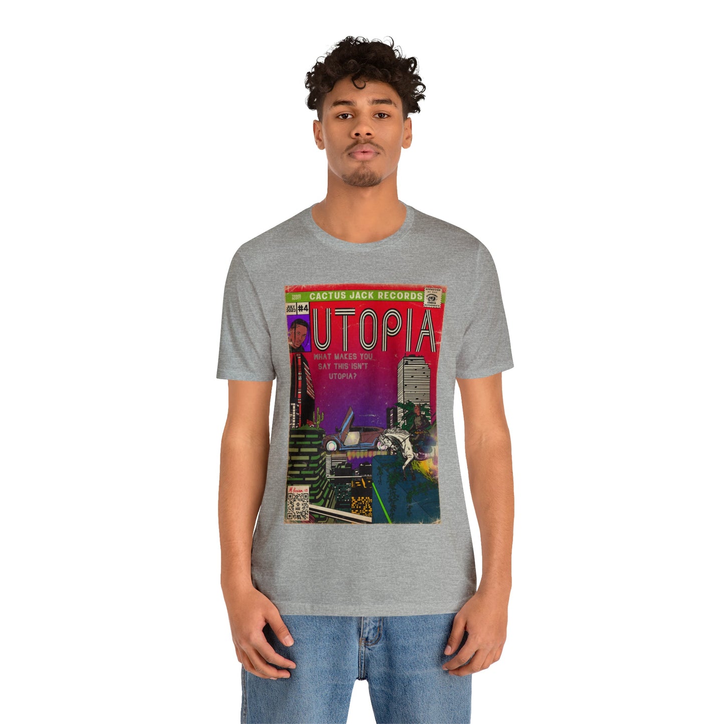 Travis Scott - Utopia - Unisex Jersey Short Sleeve Tee