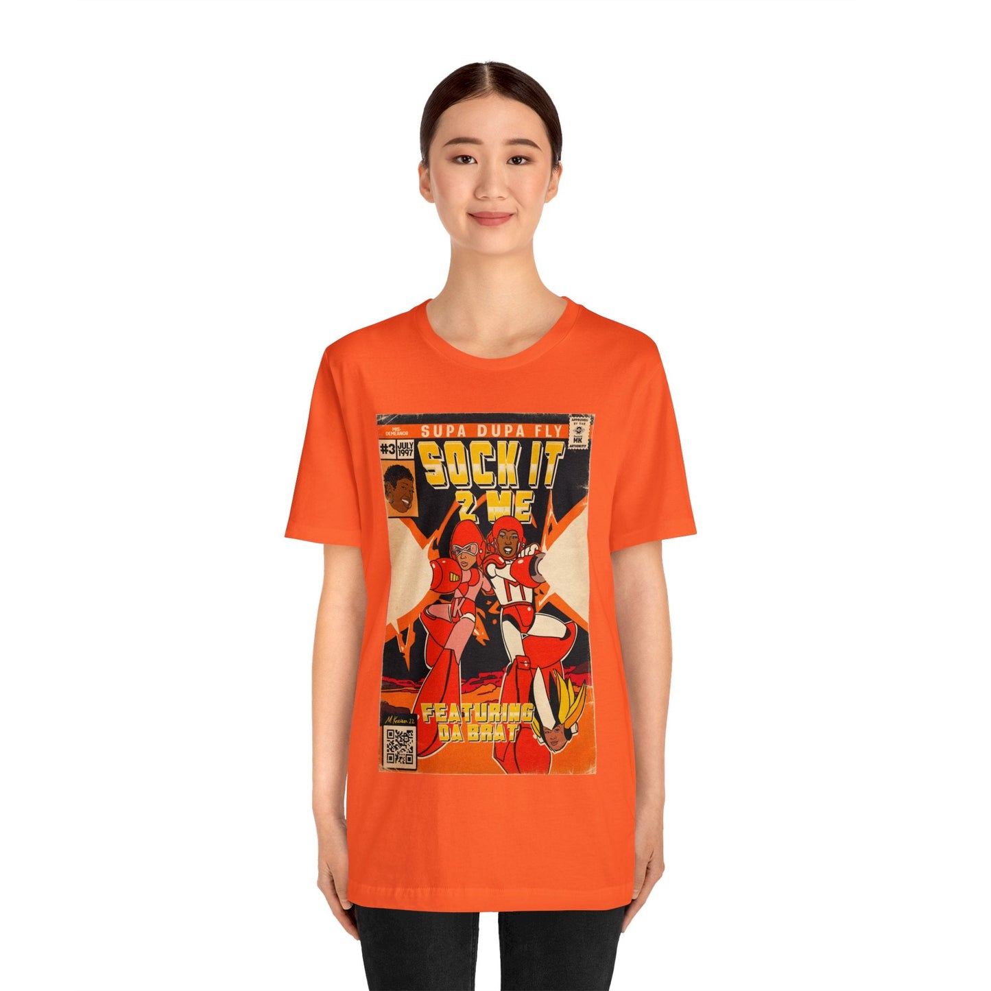 Missy Elliot, Da Brat, & Lil Kim - Sock It To Me - Unisex Jersey Short Sleeve Tee