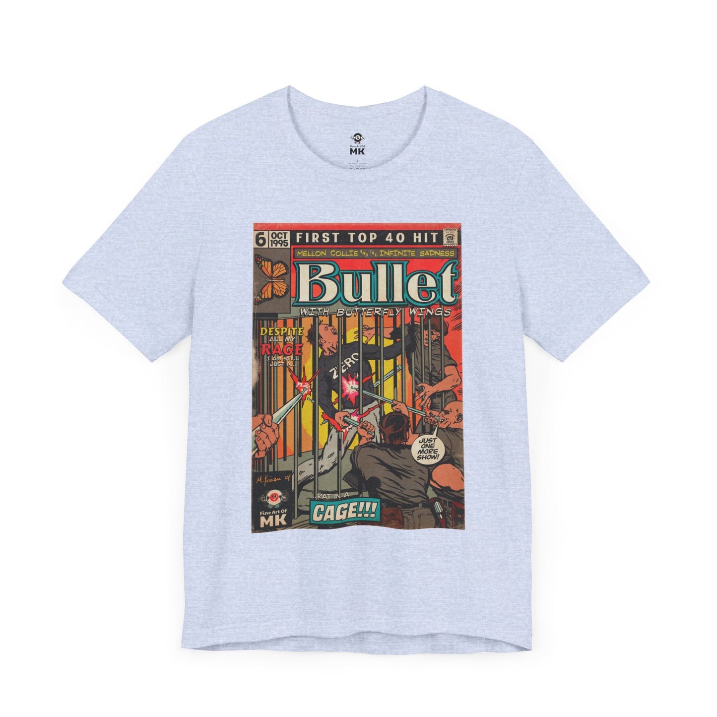 Smashing Pumpkins - Bullet With Butterfly Wings - Unisex Jersey Short Sleeve Tee