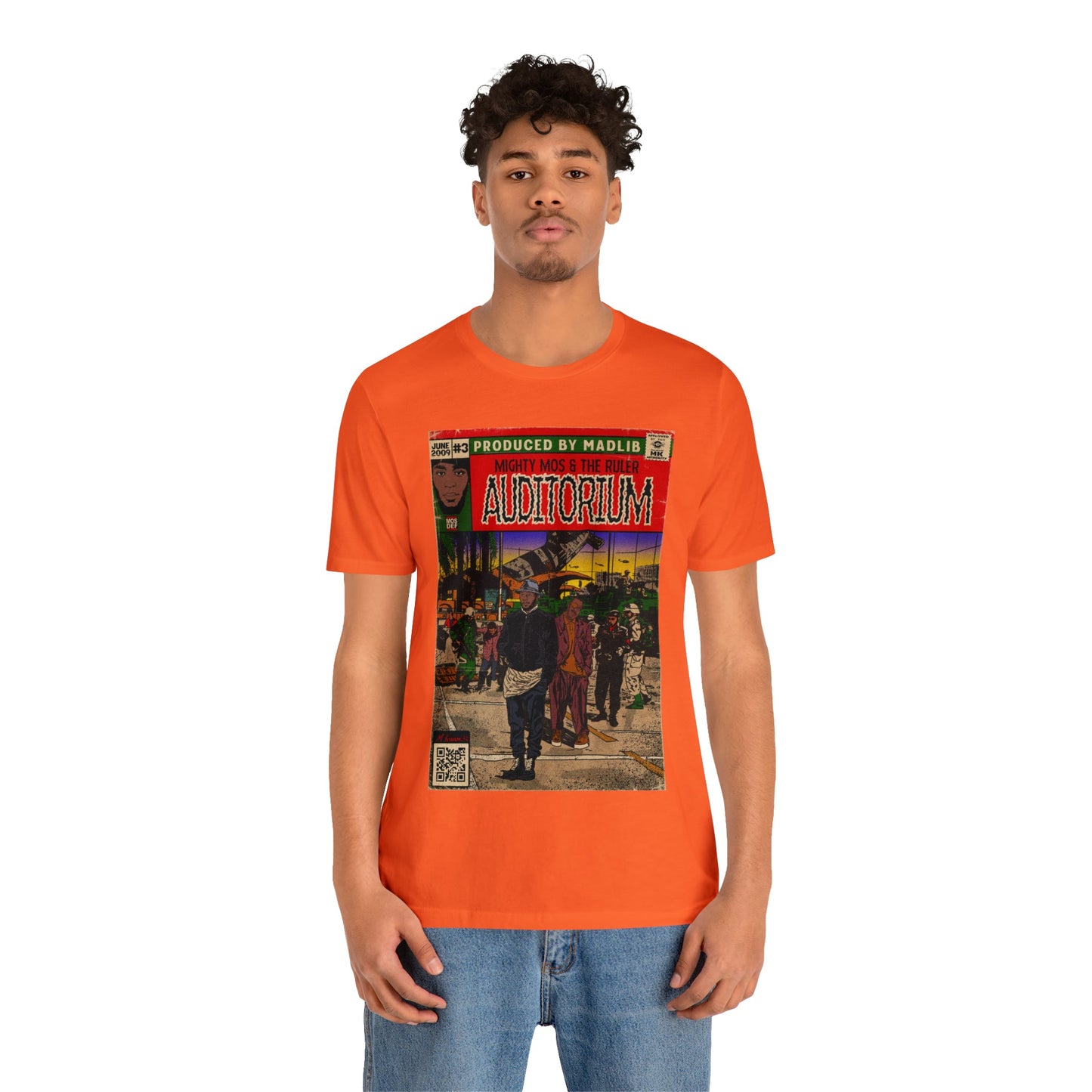 Mos Def & Slick Rick - Auditorium- Unisex Jersey Short Sleeve Tee