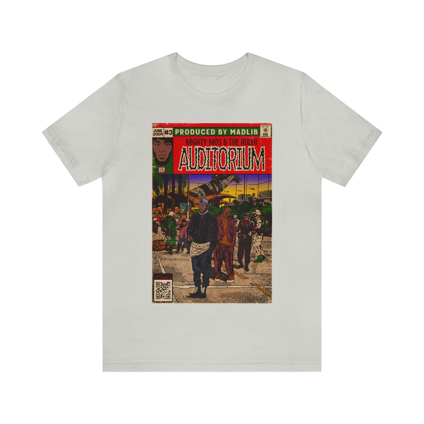 Mos Def & Slick Rick - Auditorium- Unisex Jersey Short Sleeve Tee