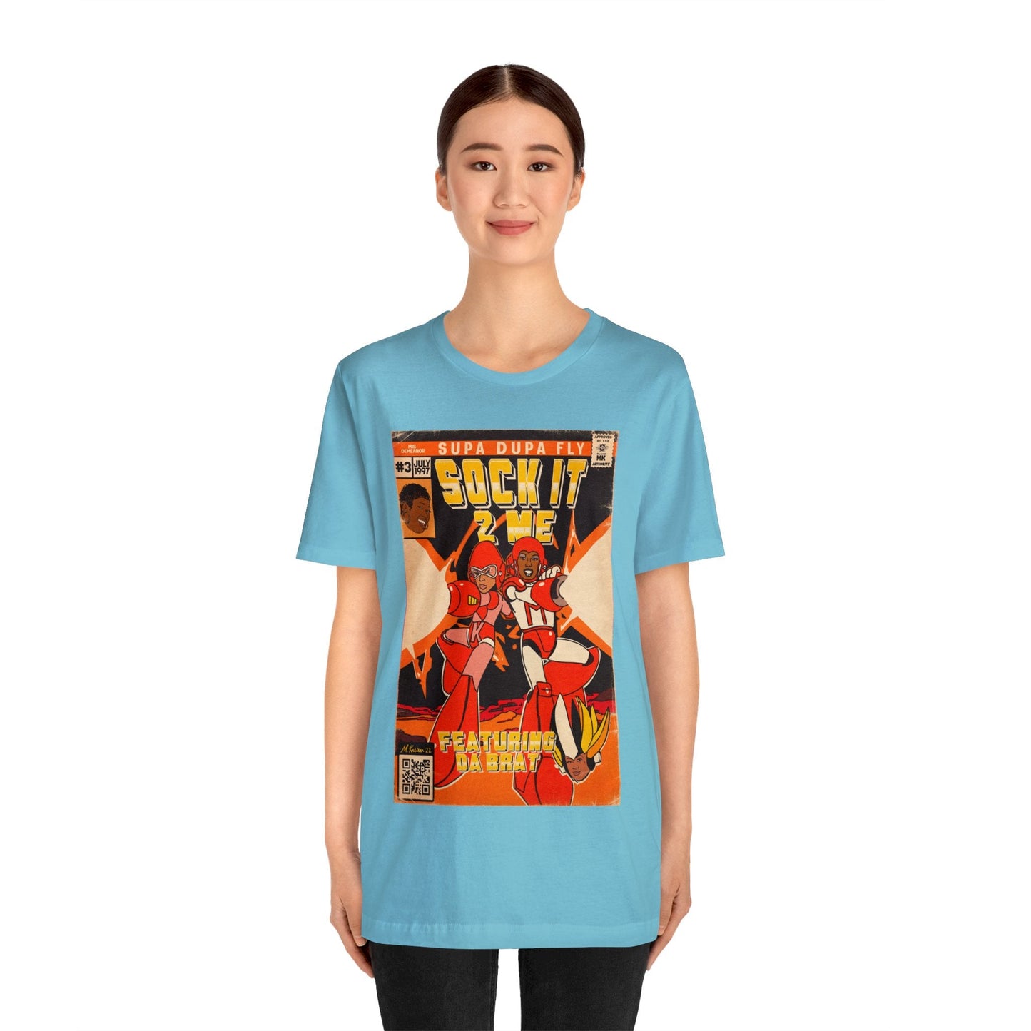 Missy Elliot, Da Brat, & Lil Kim - Sock It To Me - Unisex Jersey Short Sleeve Tee