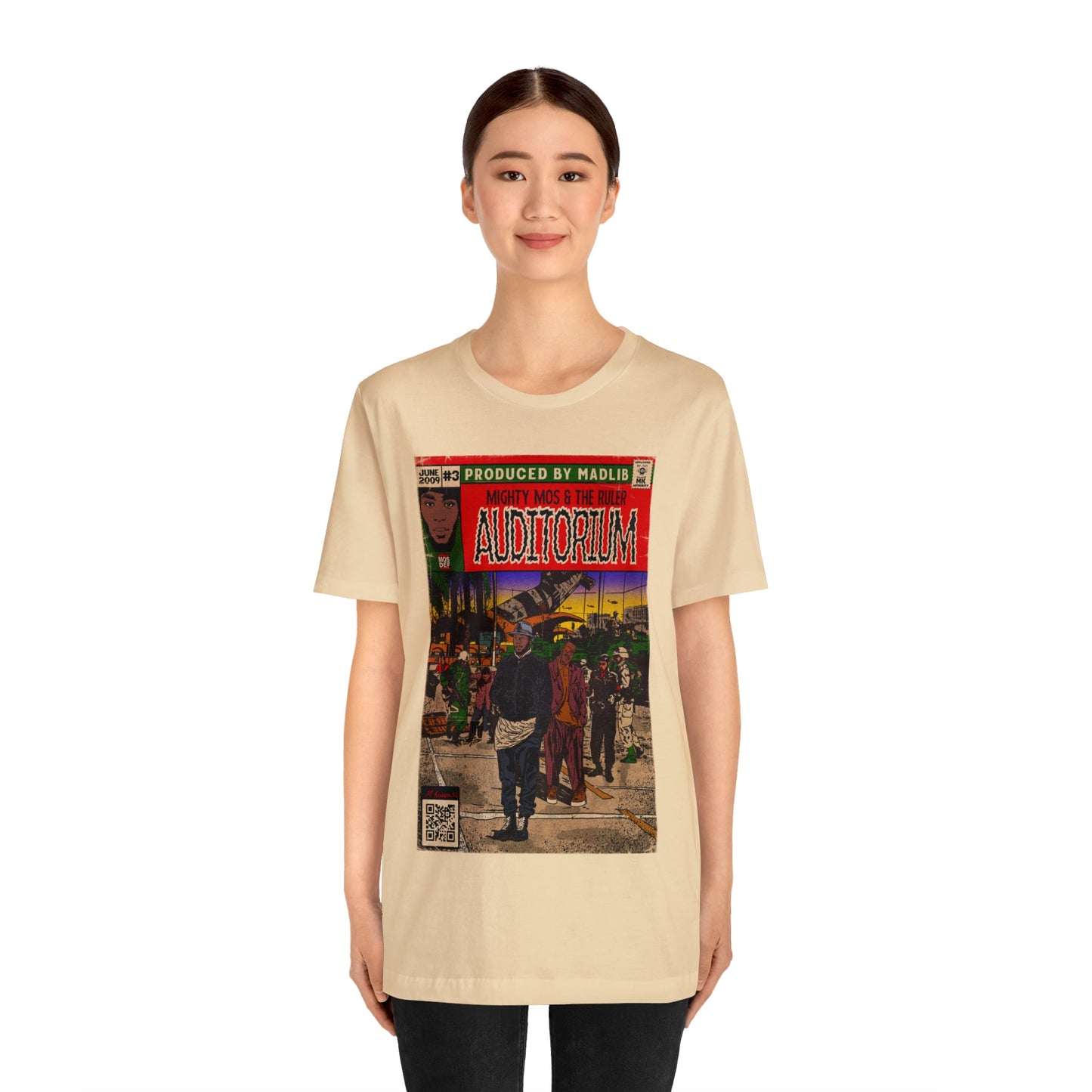 Mos Def & Slick Rick - Auditorium- Unisex Jersey Short Sleeve Tee