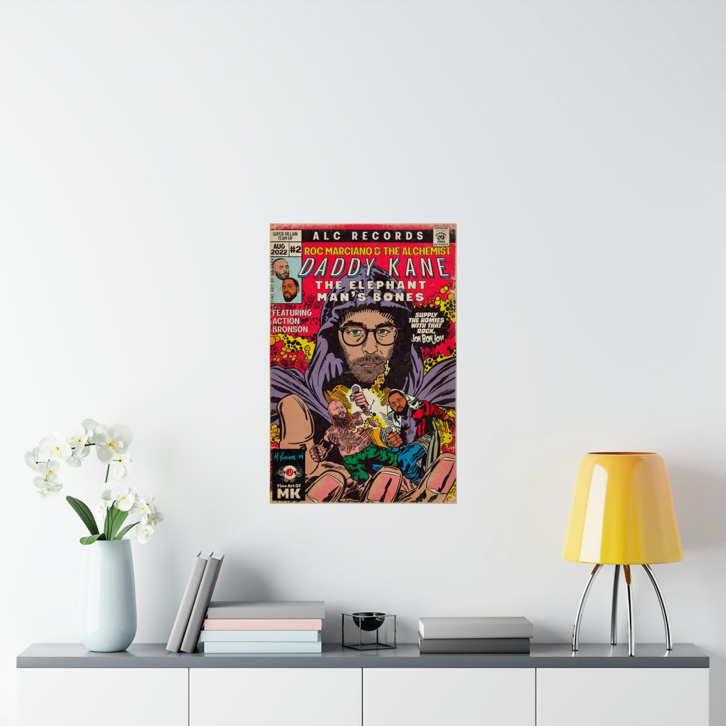 Roc Marciano, Alchemist, Action Bronson - Daddy Kane -  Matte Vertical Posters