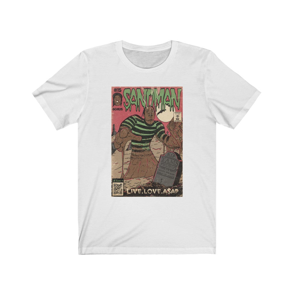 ASAP Rocky- Sandman - Unisex Jersey Short Sleeve Tee