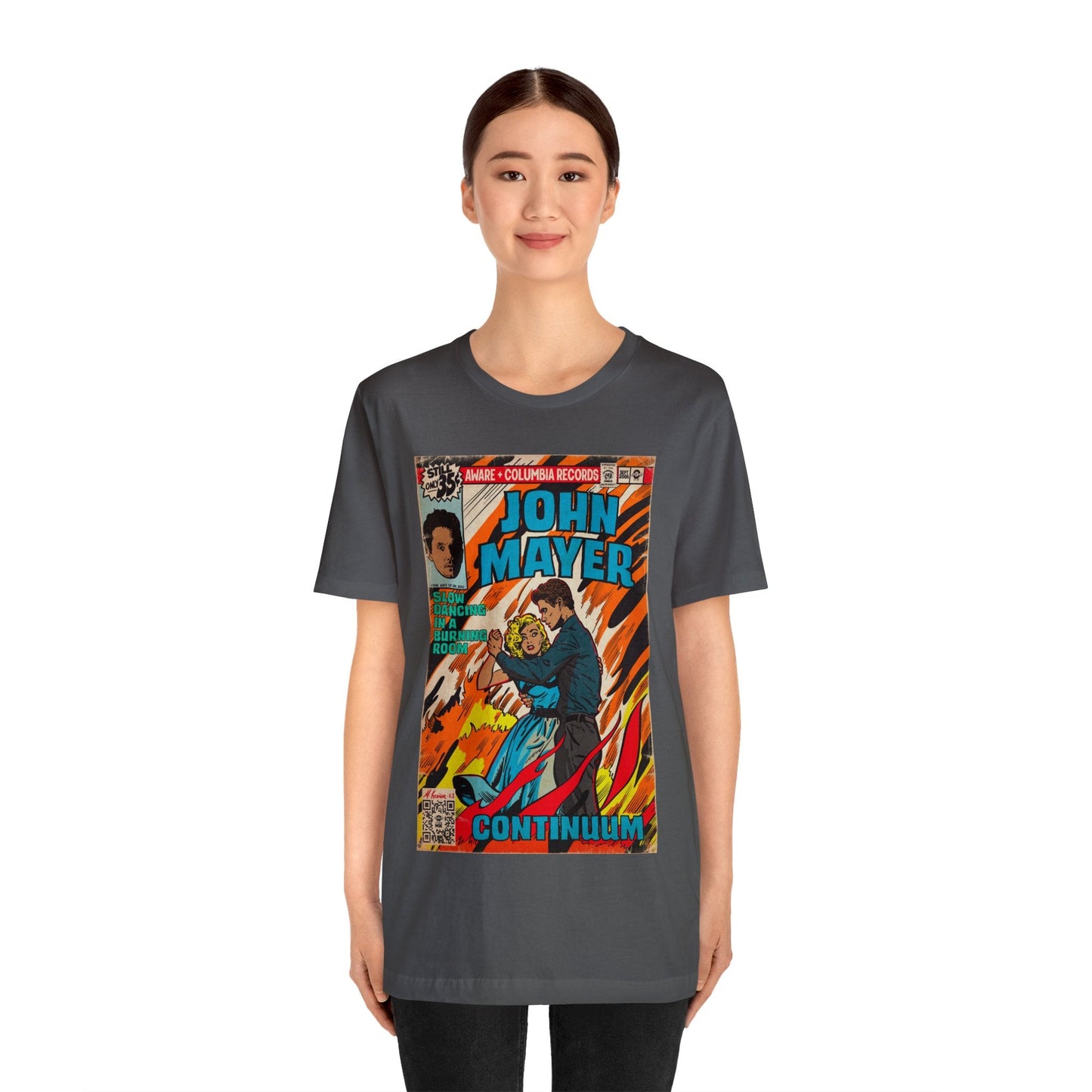 John Mayer - Slow Dancing in a Burning Room - Unisex Jersey Short Sleeve Tee