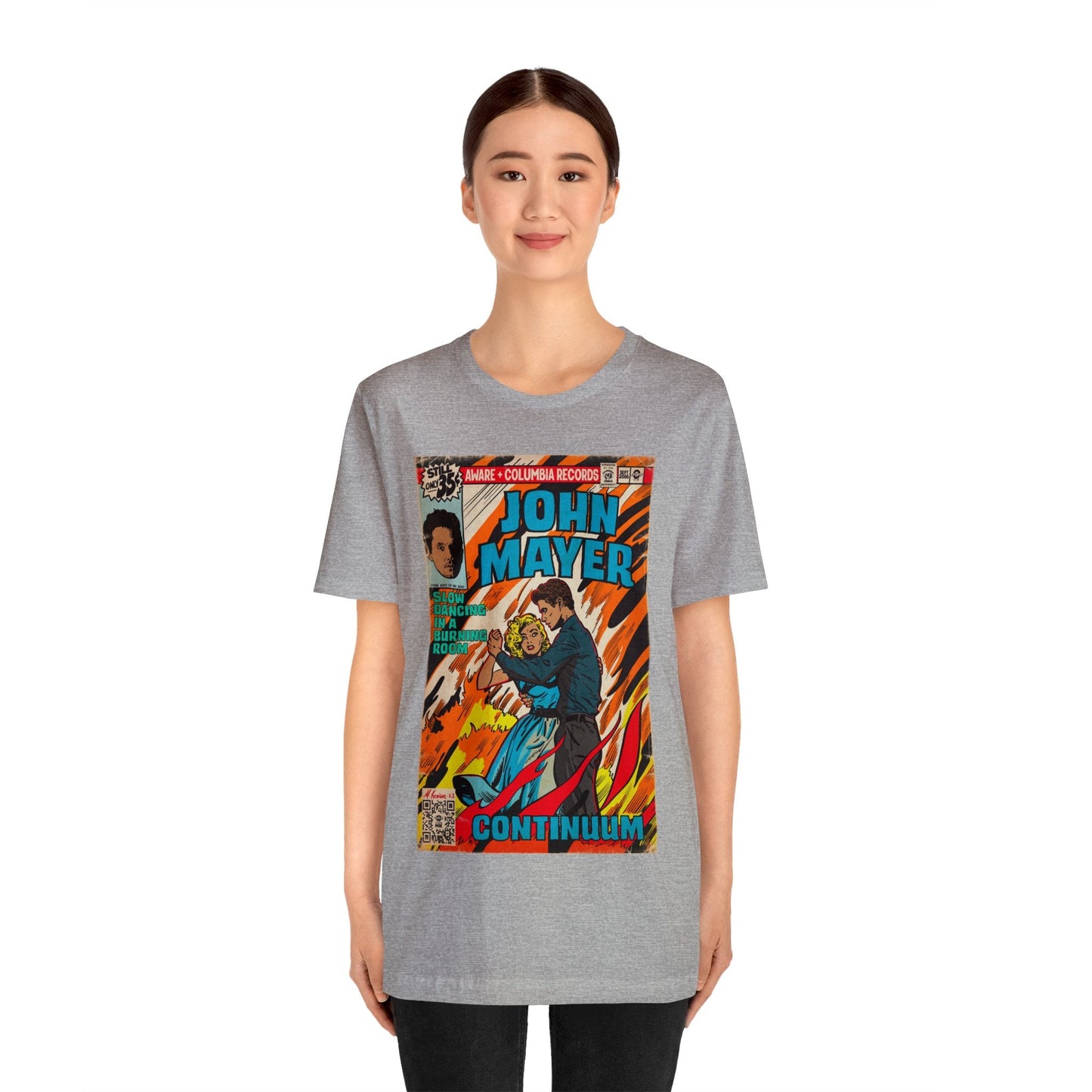 John Mayer - Slow Dancing in a Burning Room - Unisex Jersey Short Sleeve Tee