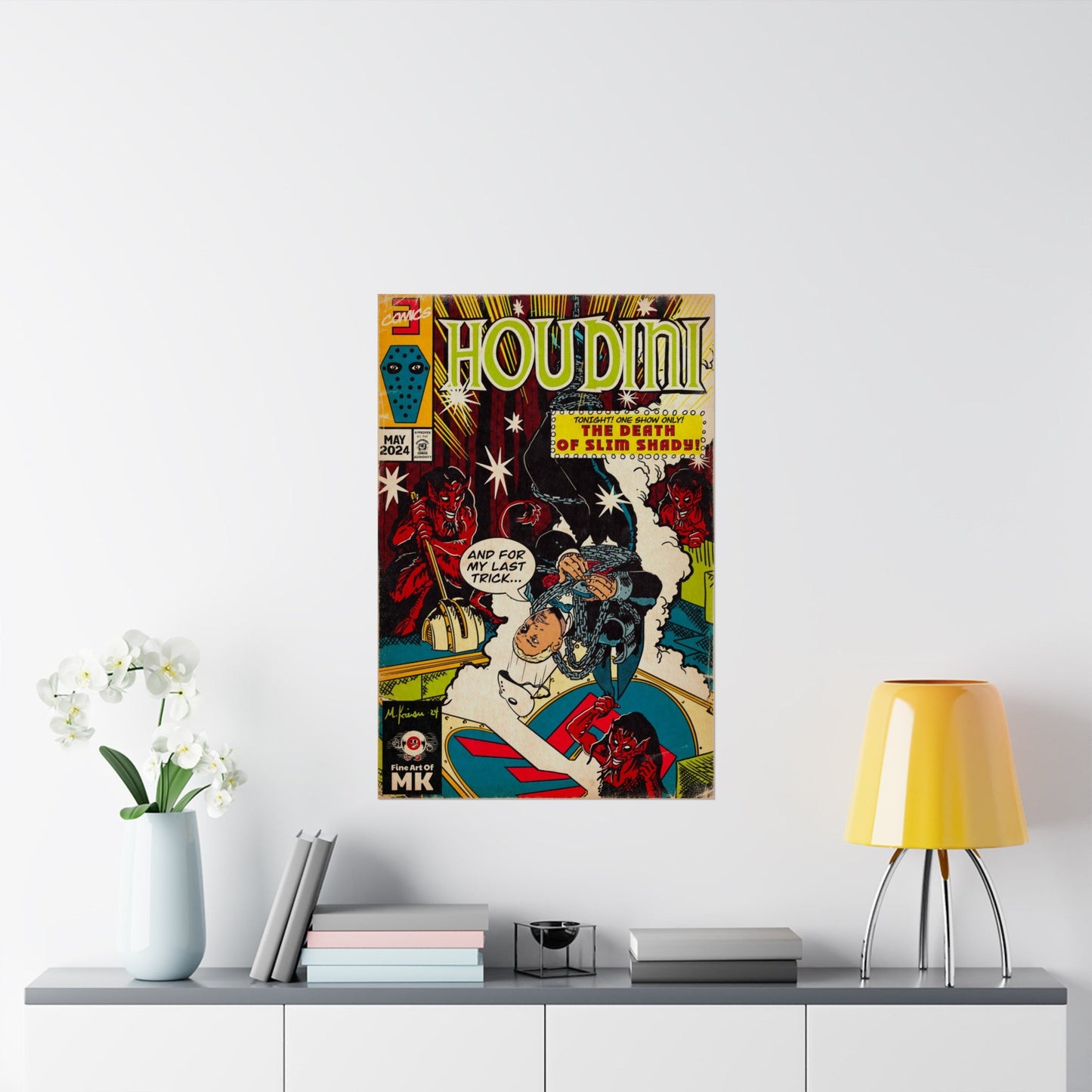 Eminem - Houdini - Matte Vertical Poster