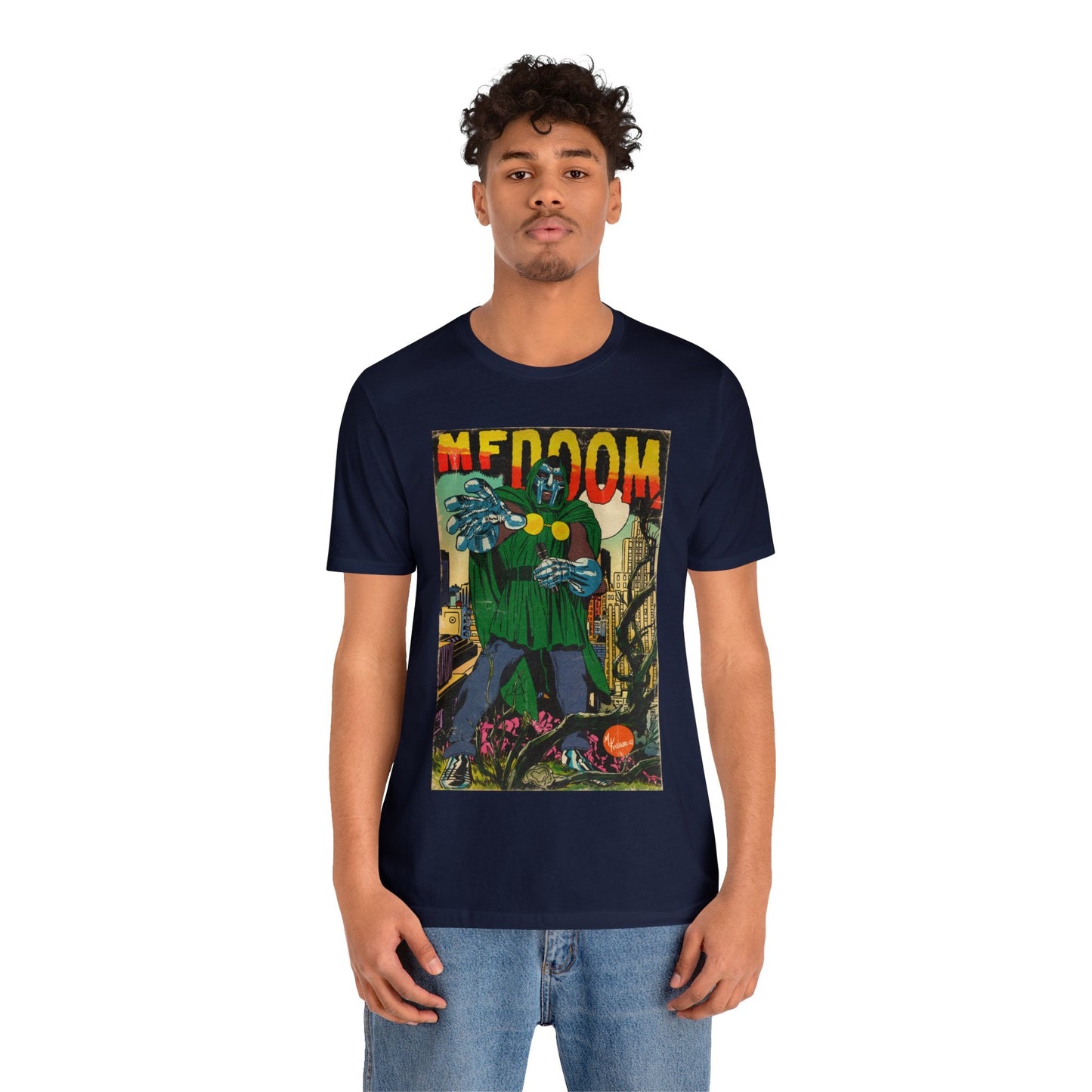 MF DOOM - Comic Book Art - Unisex Jersey T-Shirt