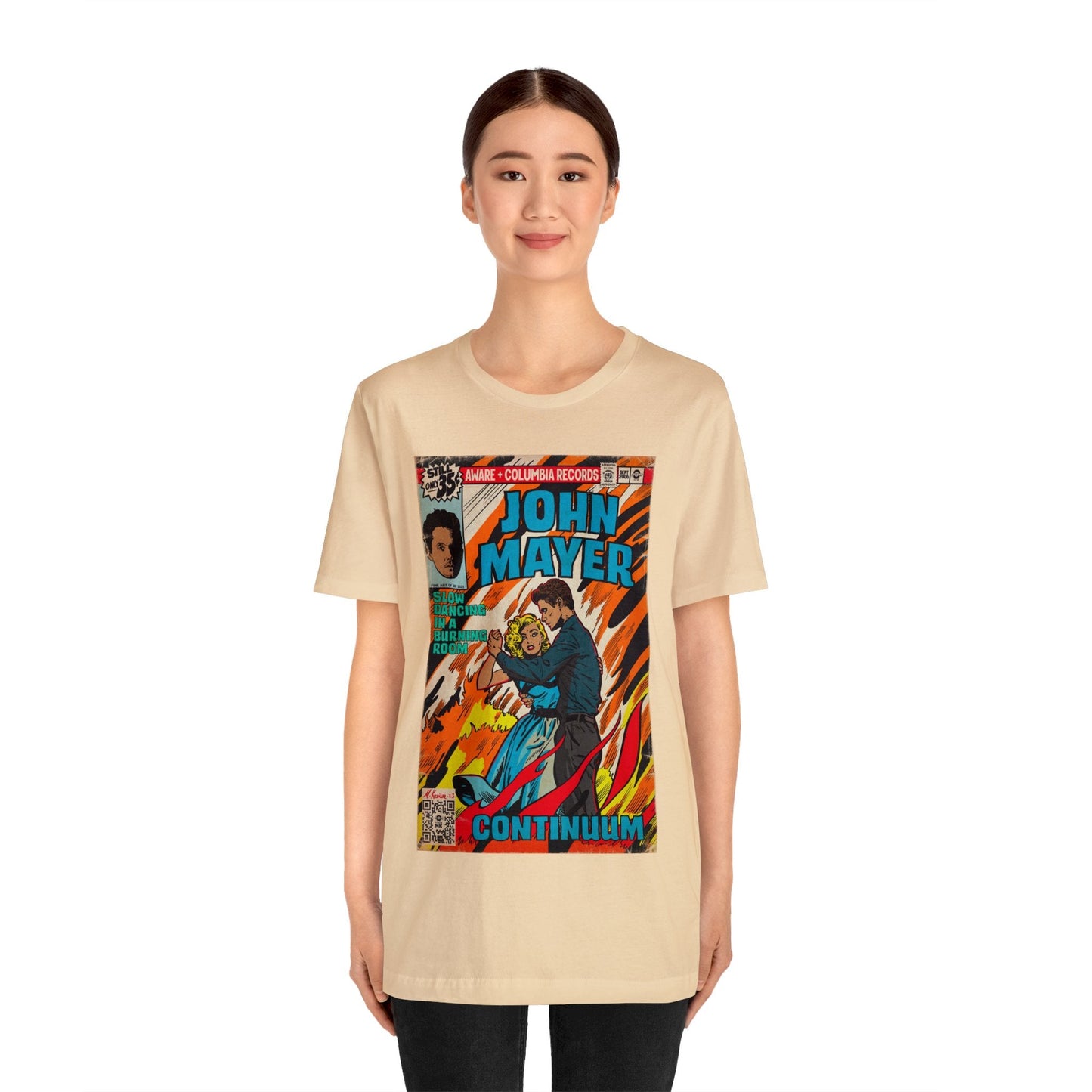 John Mayer - Slow Dancing in a Burning Room - Unisex Jersey Short Sleeve Tee