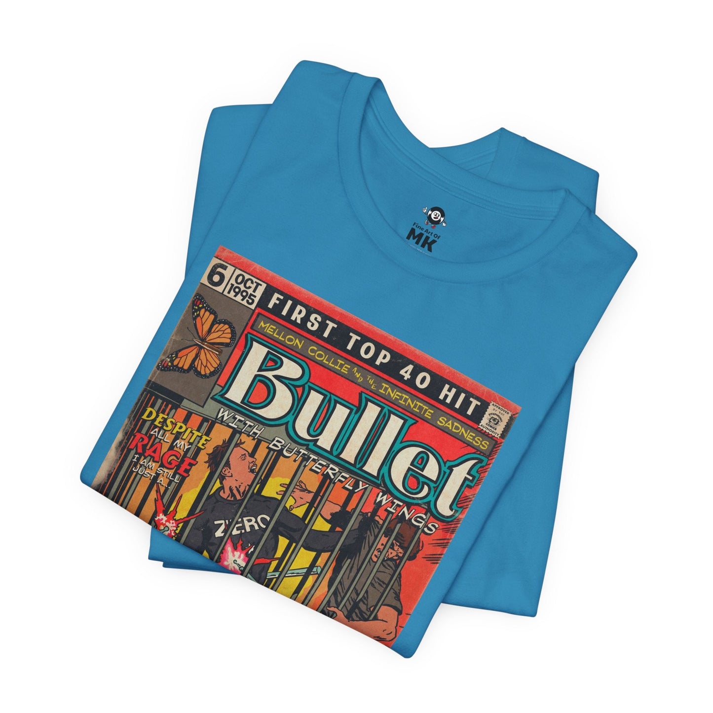 Smashing Pumpkins - Bullet With Butterfly Wings - Unisex Jersey Short Sleeve Tee