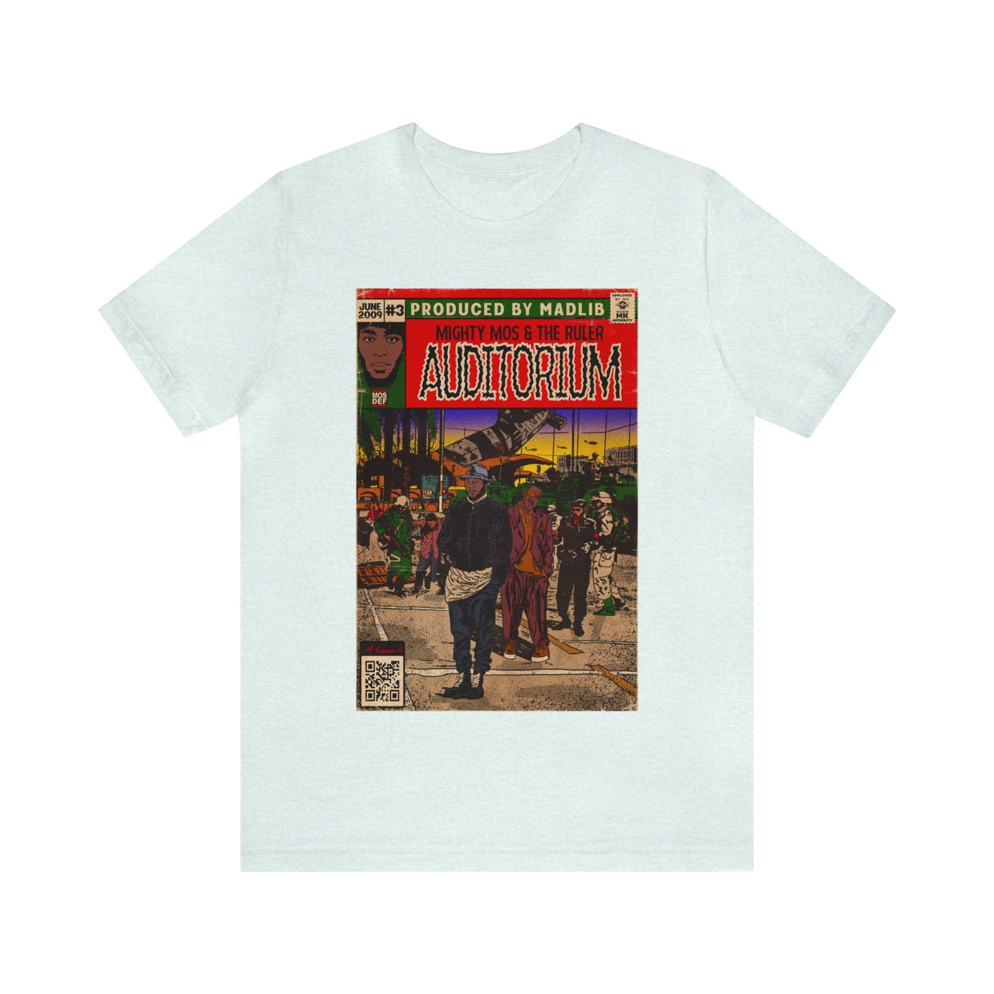 Mos Def & Slick Rick - Auditorium- Unisex Jersey Short Sleeve Tee