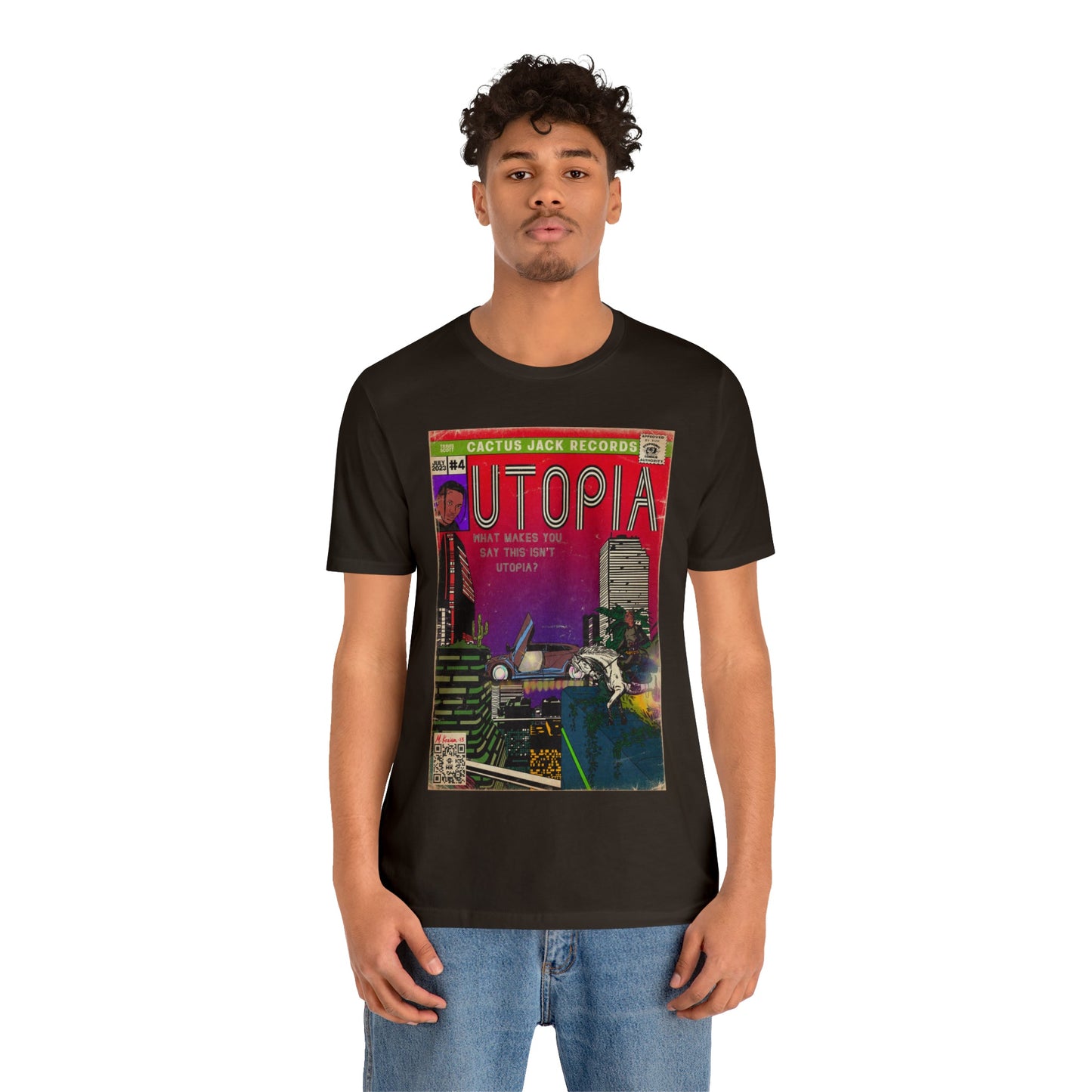 Travis Scott - Utopia - Unisex Jersey Short Sleeve Tee