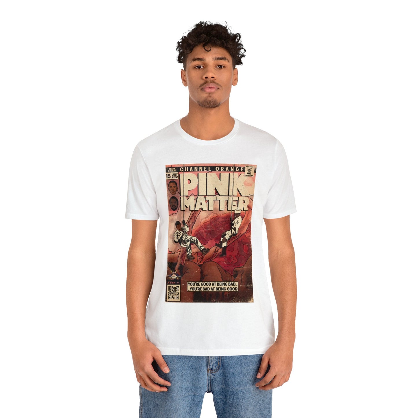 Frank Ocean & Andre 3000 - Pink Matter - Unisex Jersey Short Sleeve Tee