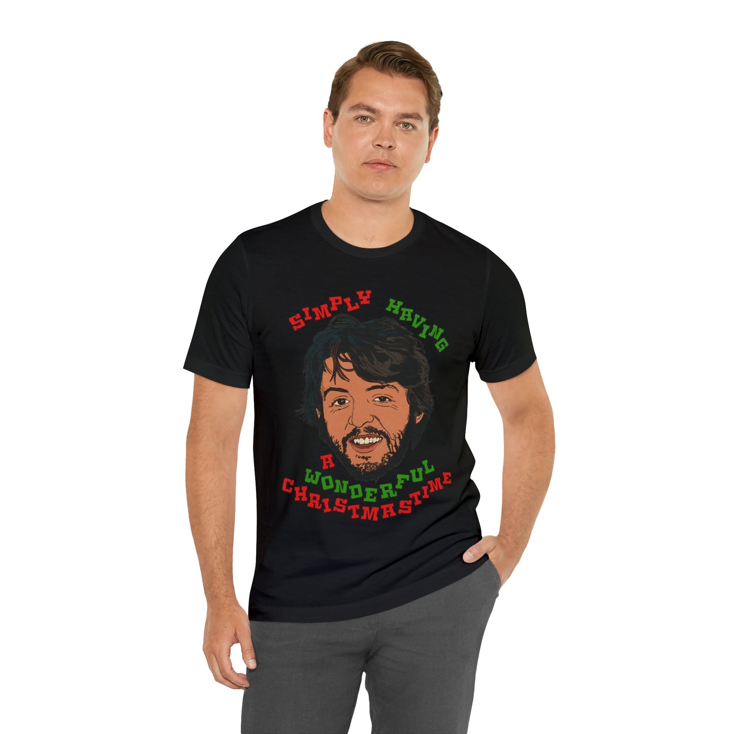 Paul McCartney - Wonderful Christmastime - Unisex Jersey Short Sleeve Tee