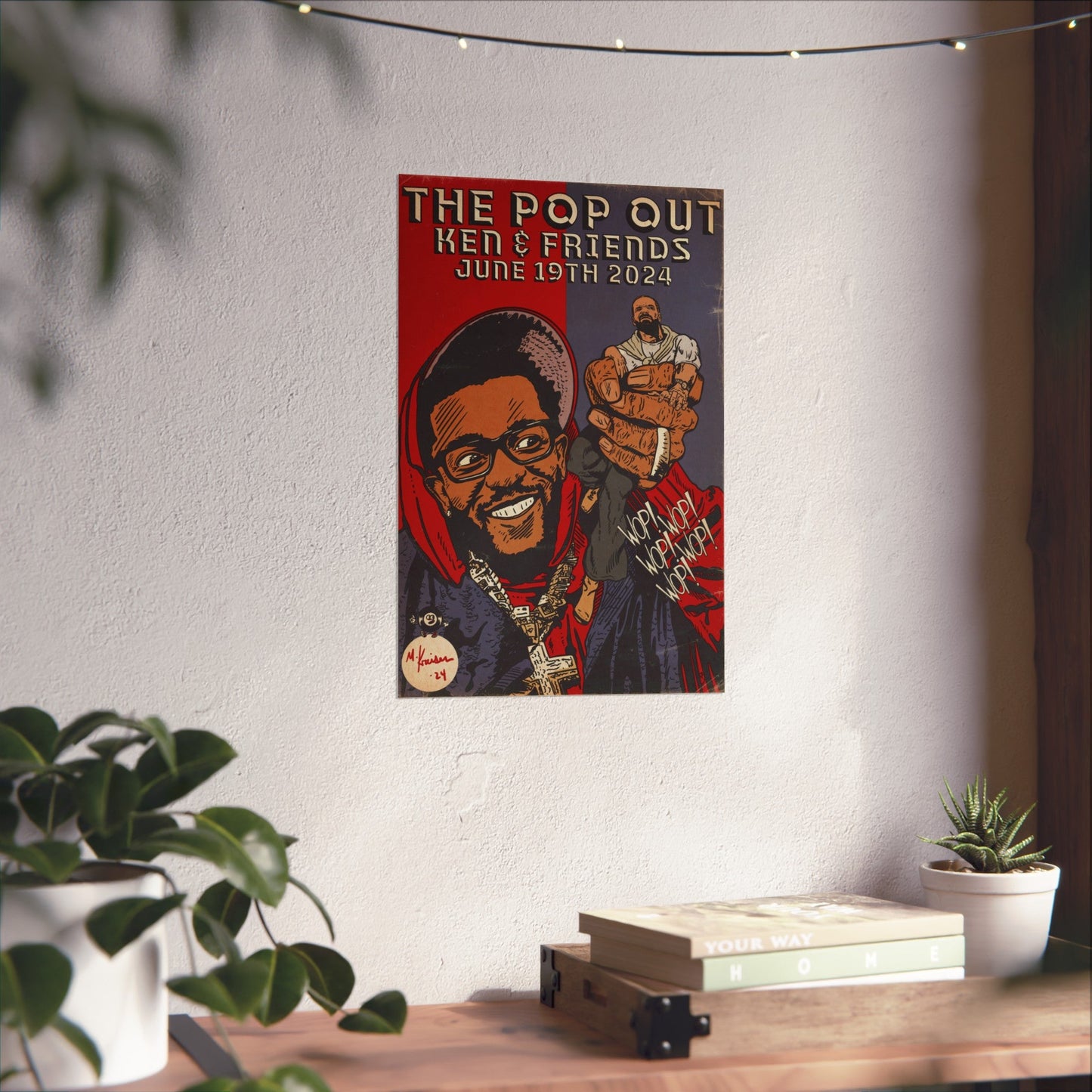 Kendrick Lamar - The Pop Out - Matte Vertical Poster