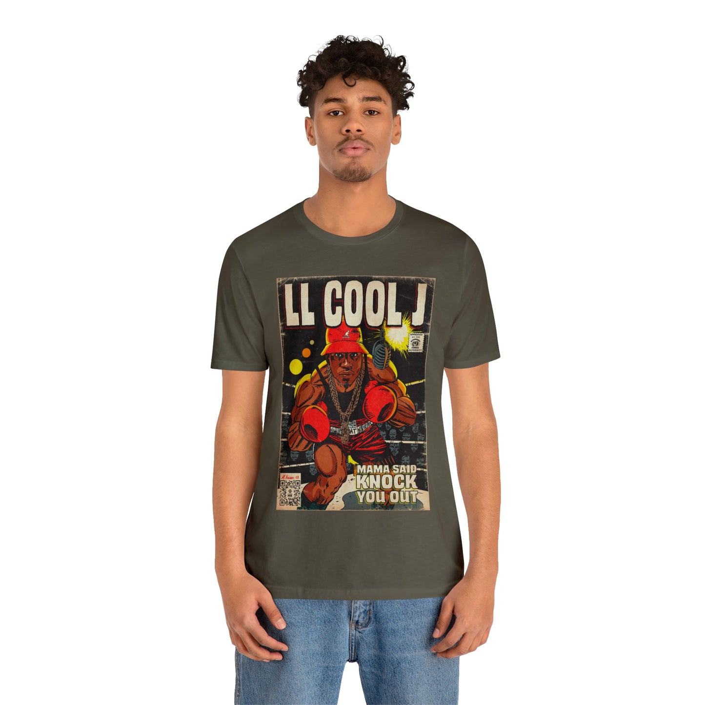 LL Cool J - Mama Said Knock You Out - Unisex Jersey Short Sleeve Tee