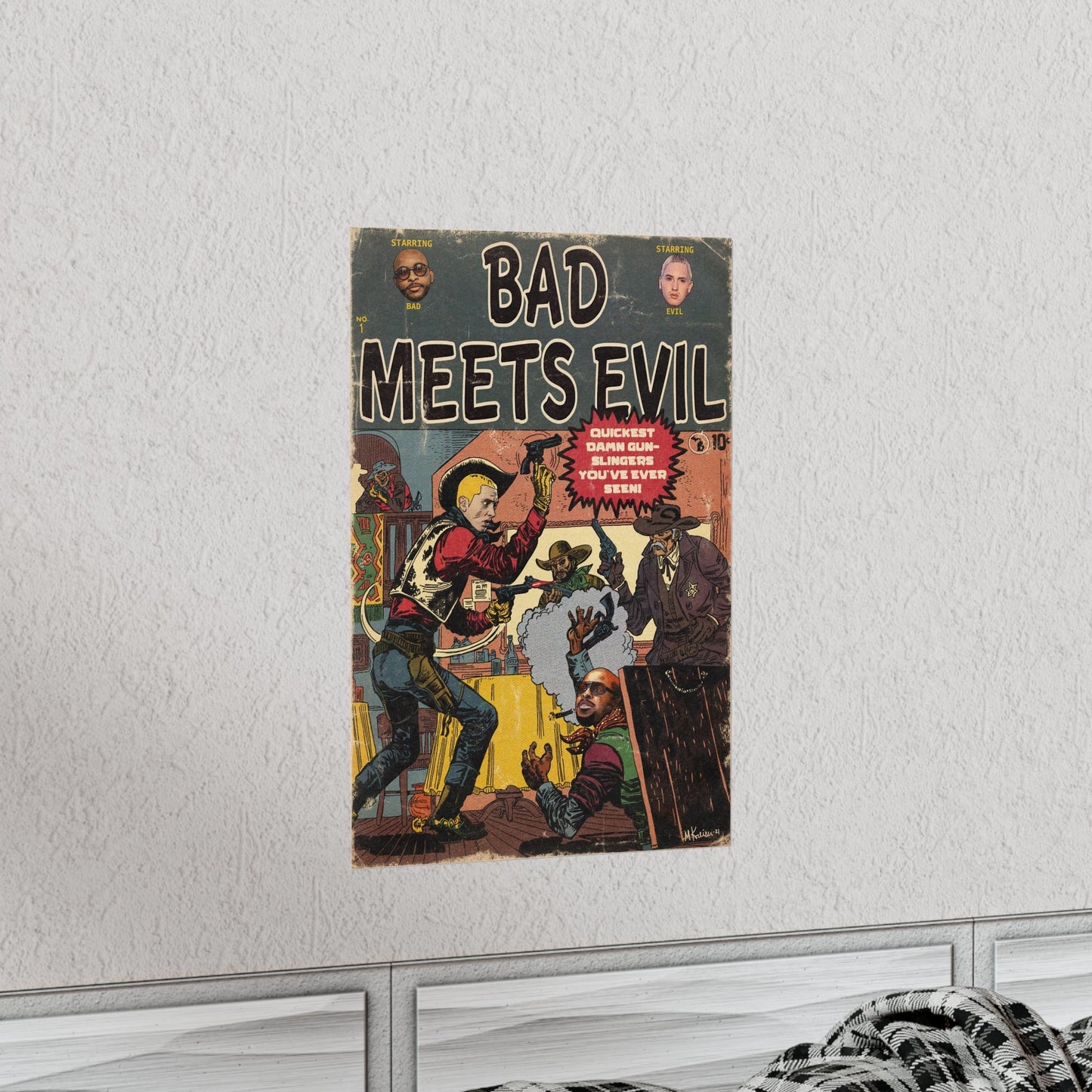 Eminem - Bad Meets Evil - Royce Da 5’9 - Vertical Matte Poster