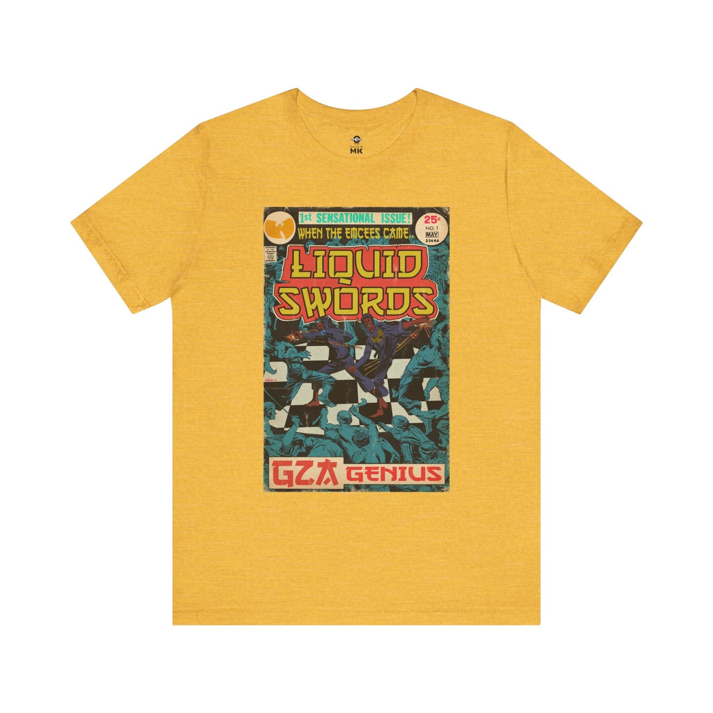 GZA/Genius - Liquid Swords - Wu-Tang - Unisex Jersey T-Shirt