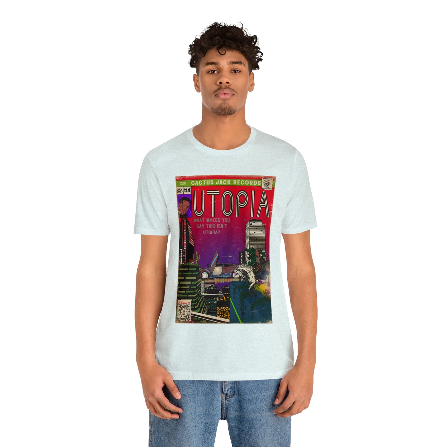 Travis Scott - Utopia - Unisex Jersey Short Sleeve Tee