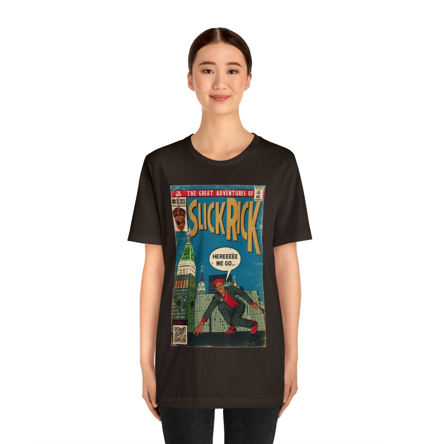 The Great Adventures of Slick Rick - Comic Art - Unisex Jersey Short Sleeve Tee