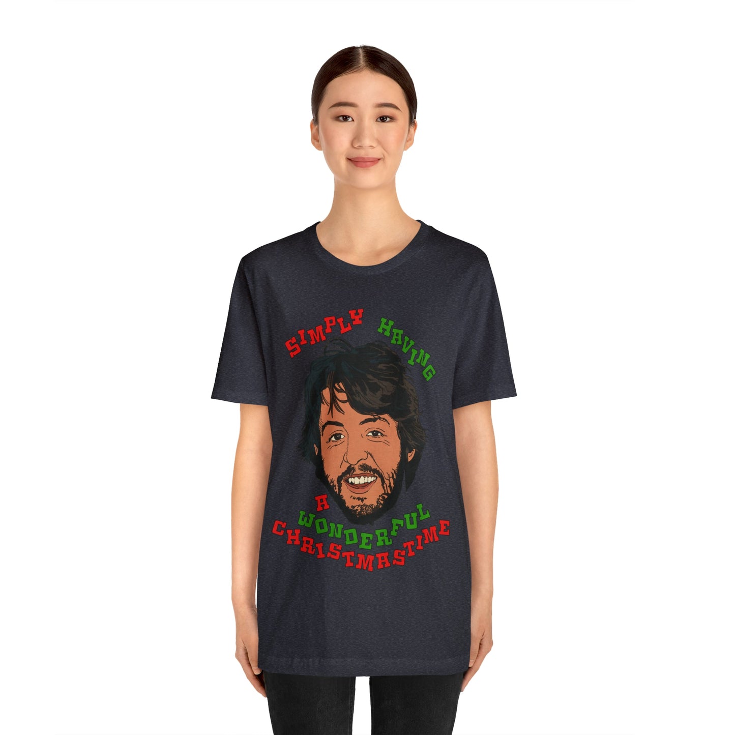 Paul McCartney - Wonderful Christmastime - Unisex Jersey Short Sleeve Tee