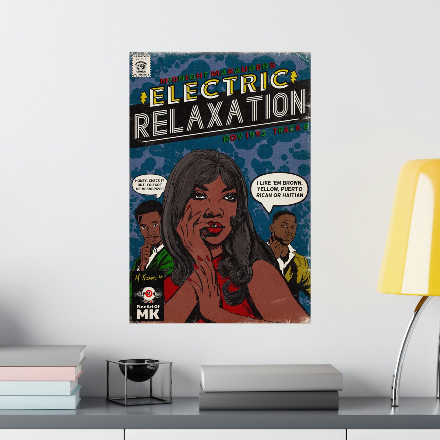 A Tribe Called Quest - Electric Relaxation- Matte Vertical Poster