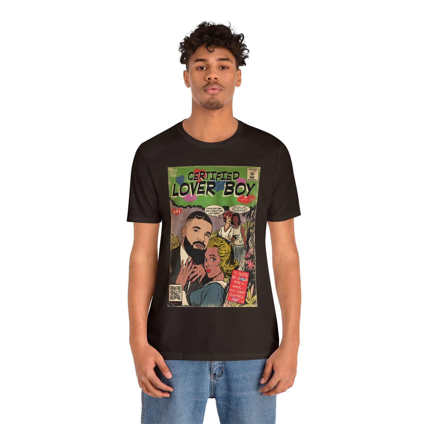 Drake - Certified Lover Boy - Hip Hop Comics - Unisex Jersey Short Sleeve Tee