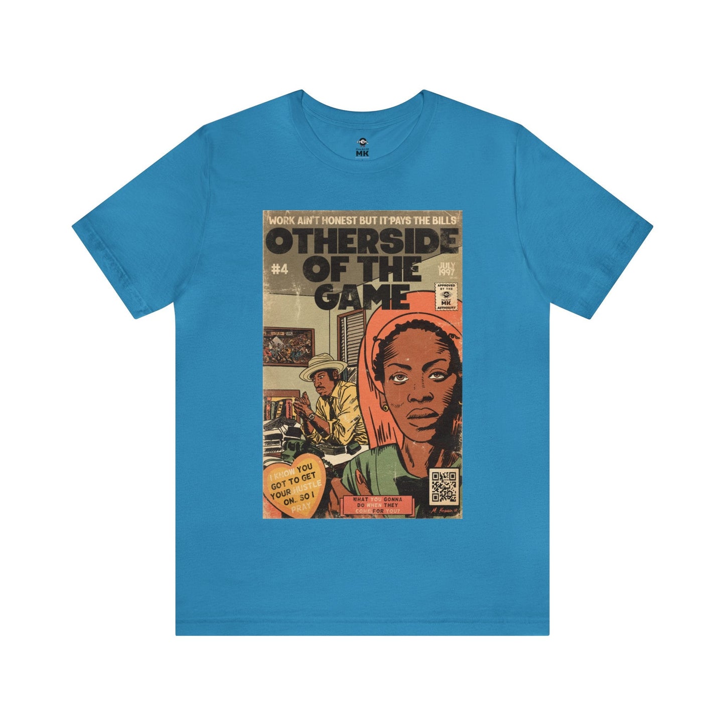 Erykah Badu - Otherside Of The Game - Unisex Jersey Short Sleeve Tee