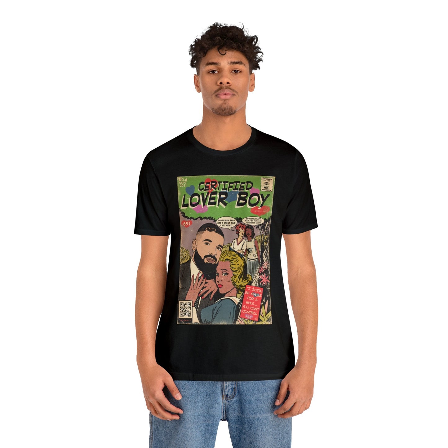 Drake - Certified Lover Boy - Hip Hop Comics - Unisex Jersey Short Sleeve Tee