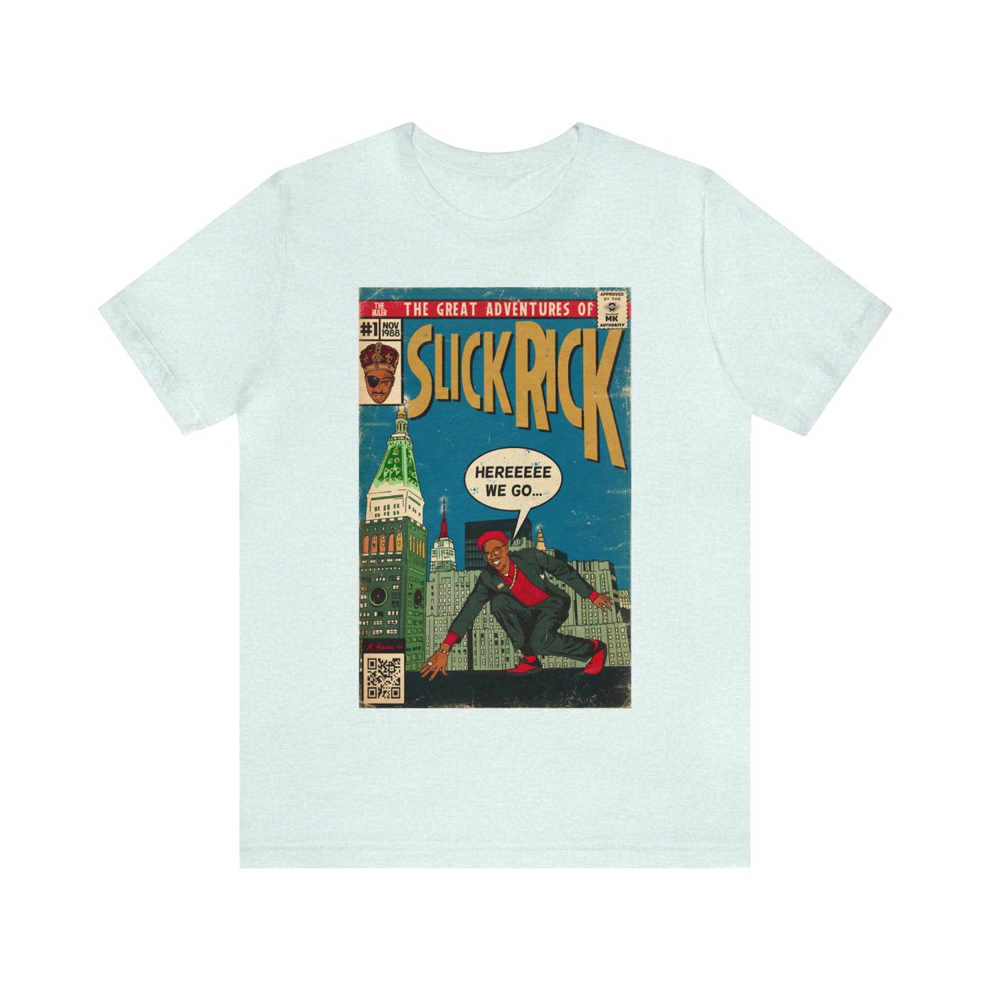 The Great Adventures of Slick Rick - Comic Art - Unisex Jersey Short Sleeve Tee