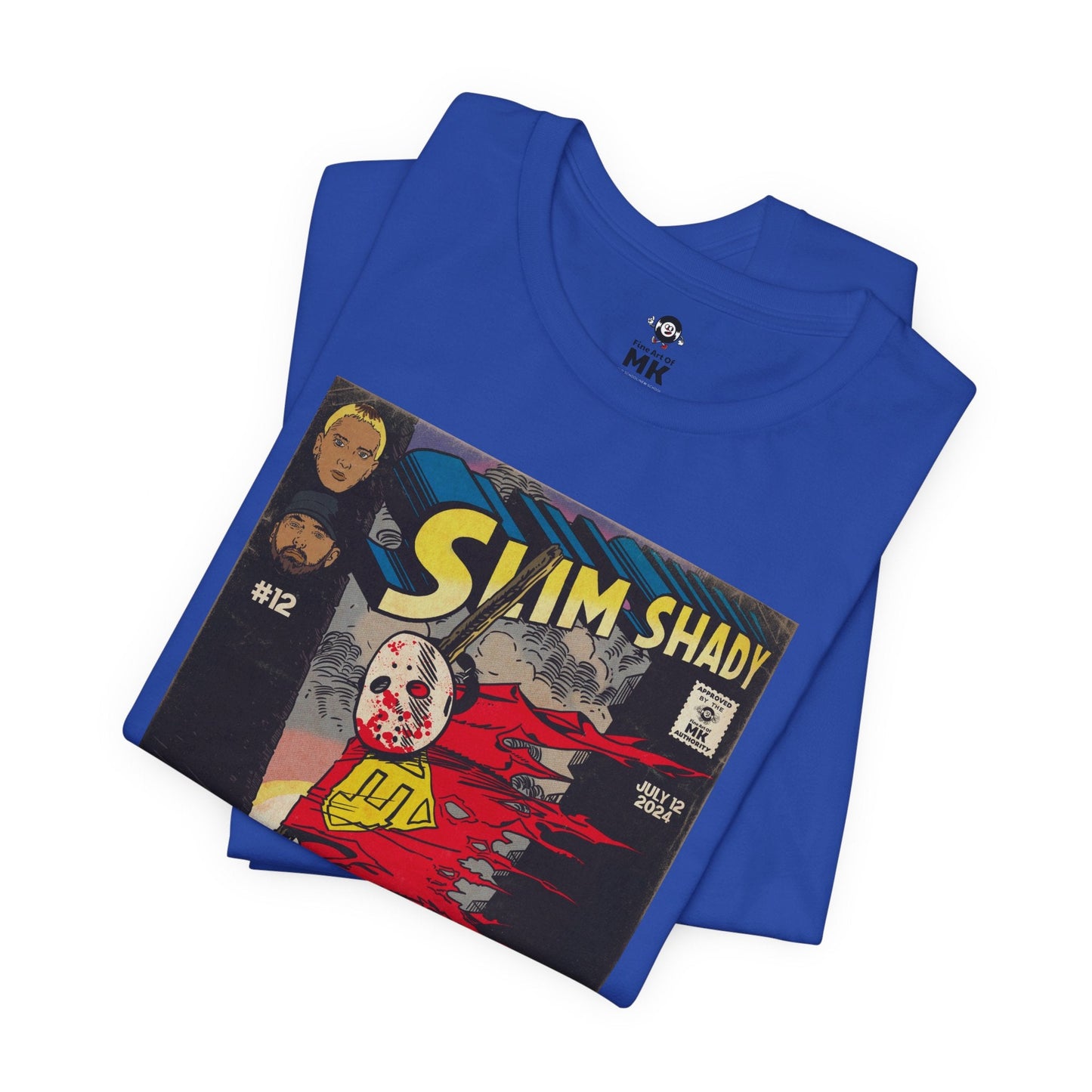 Eminem - Death of Slim Shady - Unisex Jersey Short Sleeve Tee