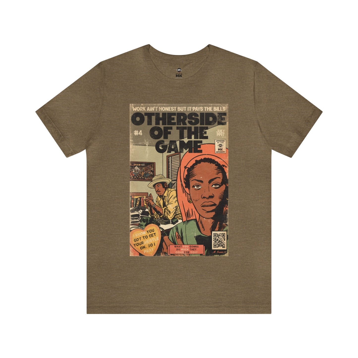 Erykah Badu - Otherside Of The Game - Unisex Jersey Short Sleeve Tee