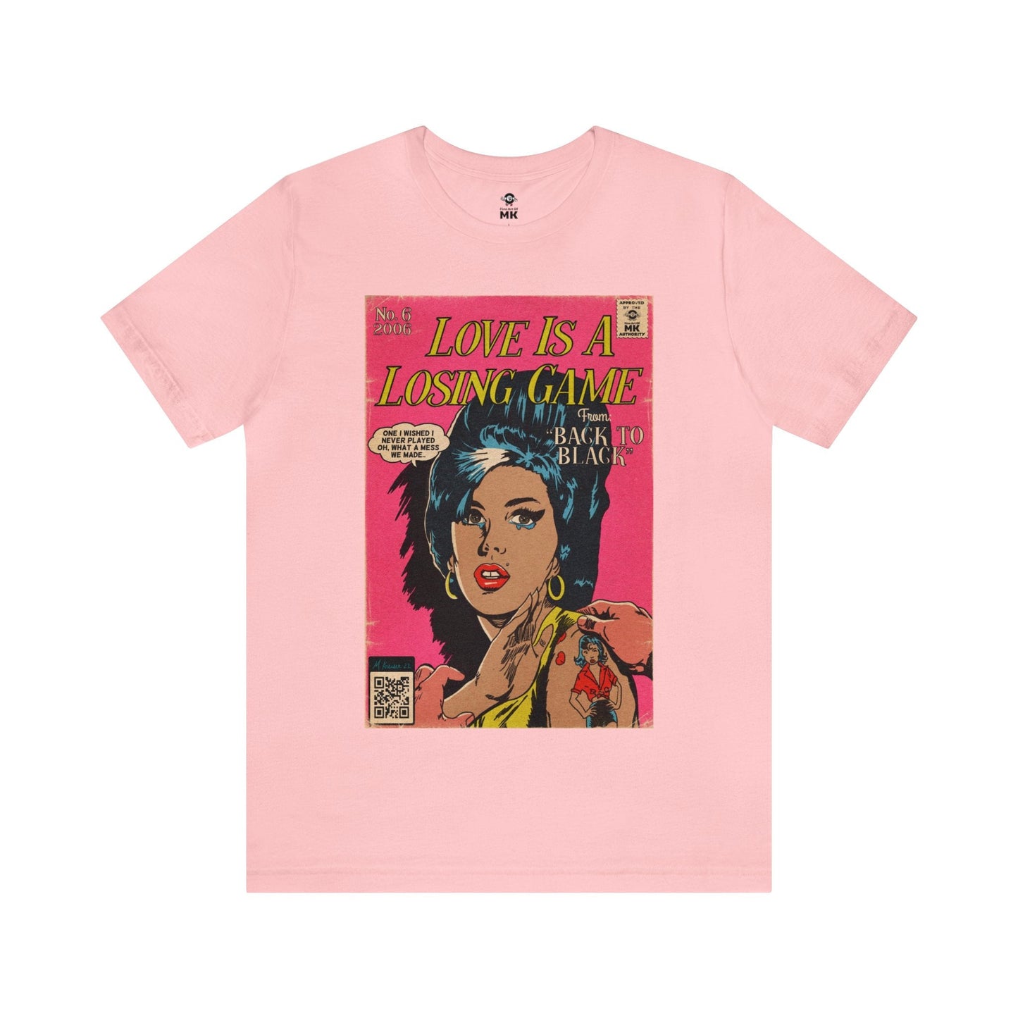 Amy Winehouse - Love Is A Losing Game - Unisex Jersey Short Sleeve Tee