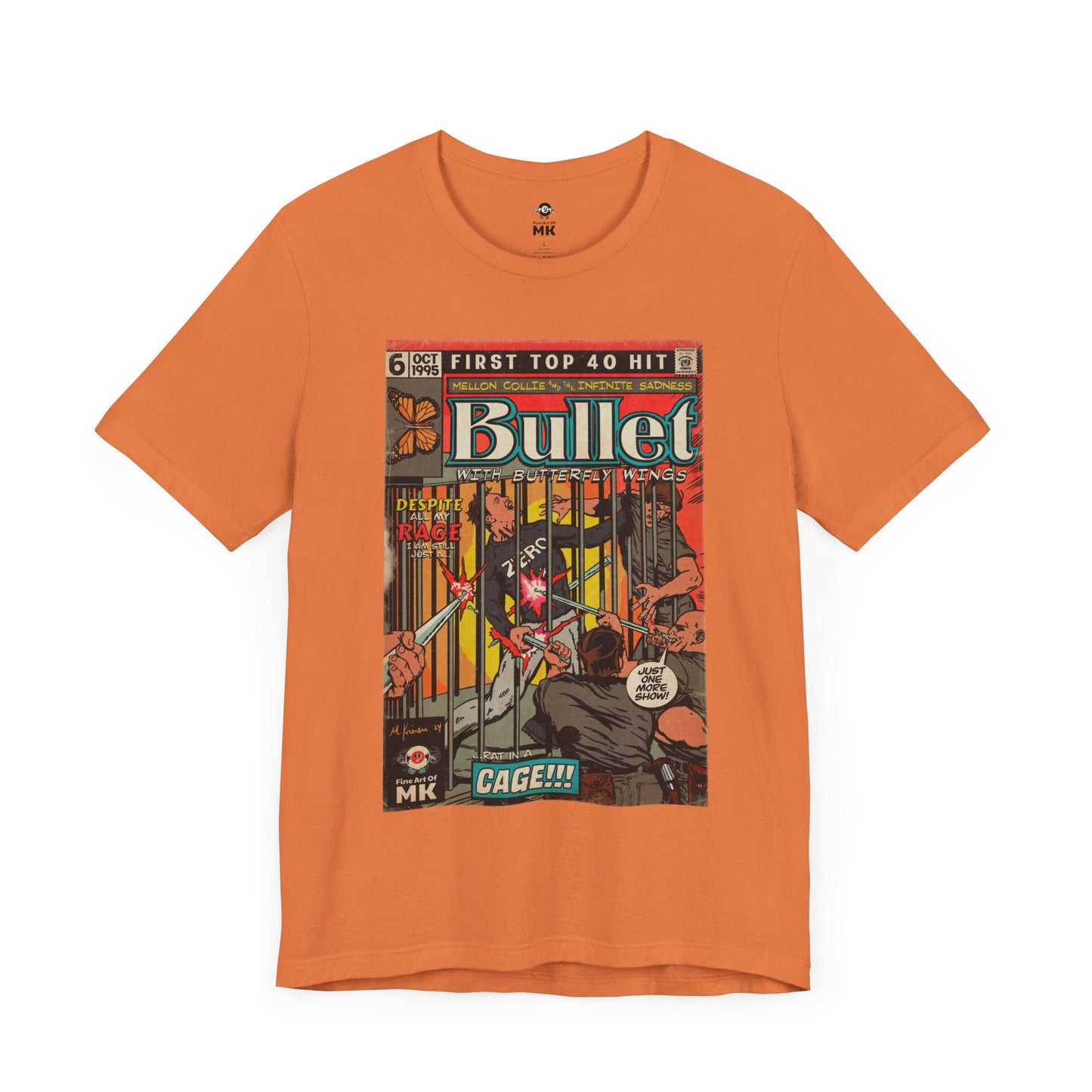 Smashing Pumpkins - Bullet With Butterfly Wings - Unisex Jersey Short Sleeve Tee