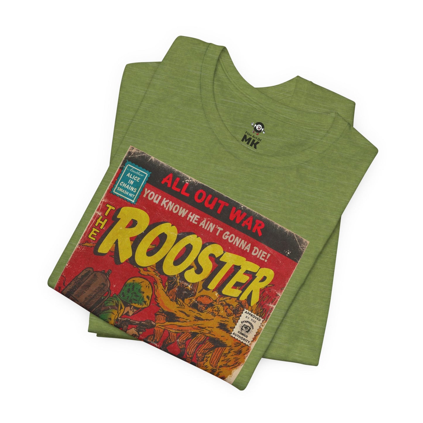 Alice In Chains - Rooster - Unisex Jersey Short Sleeve Tee