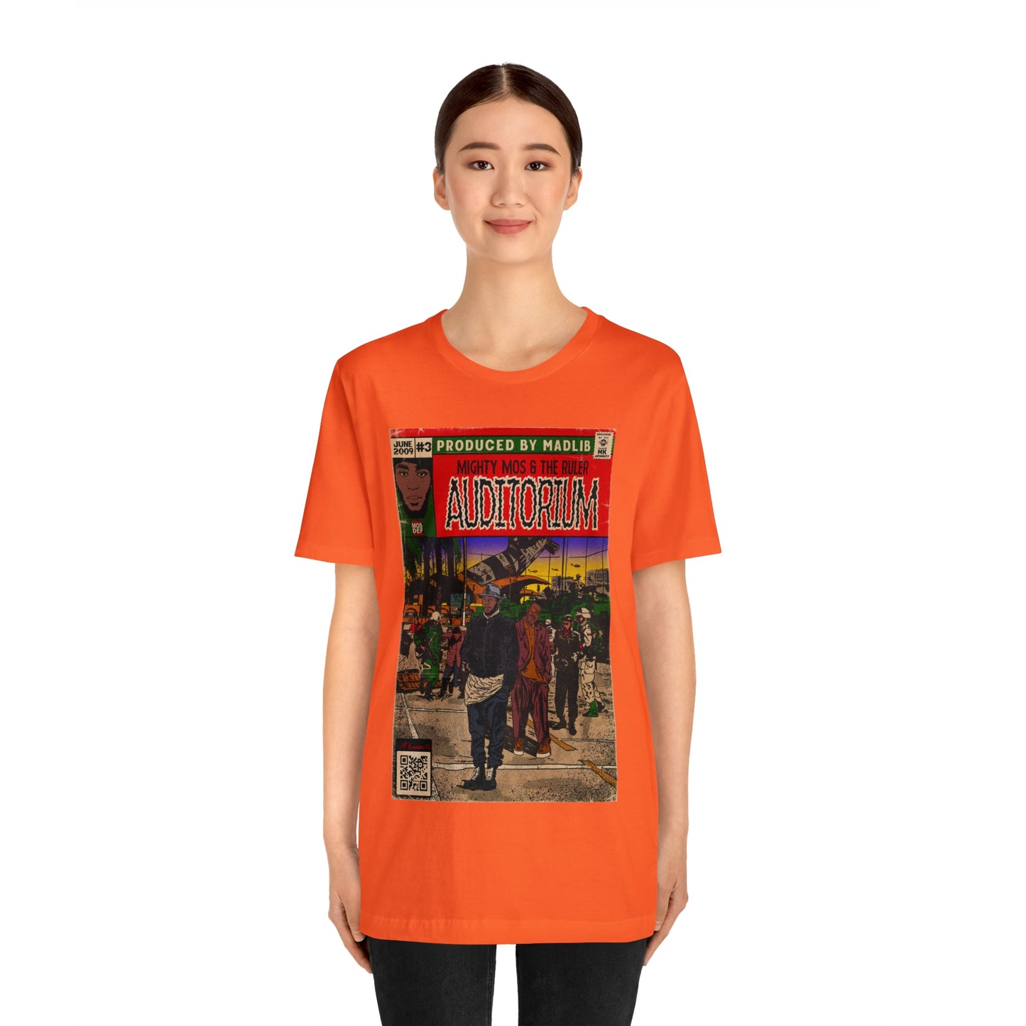 Mos Def & Slick Rick - Auditorium- Unisex Jersey Short Sleeve Tee