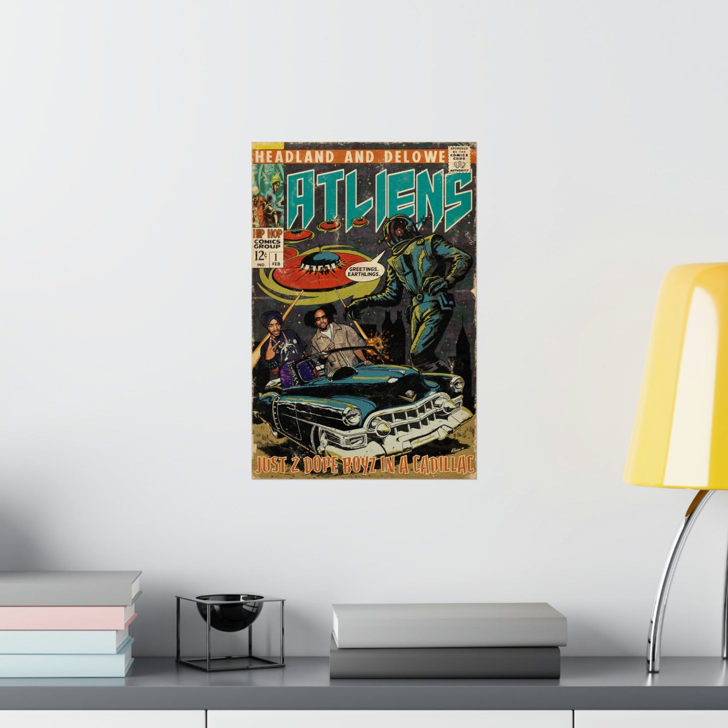 OutKast- Atliens 1 - 2 Dope Boyz - Vertical Matte Poster