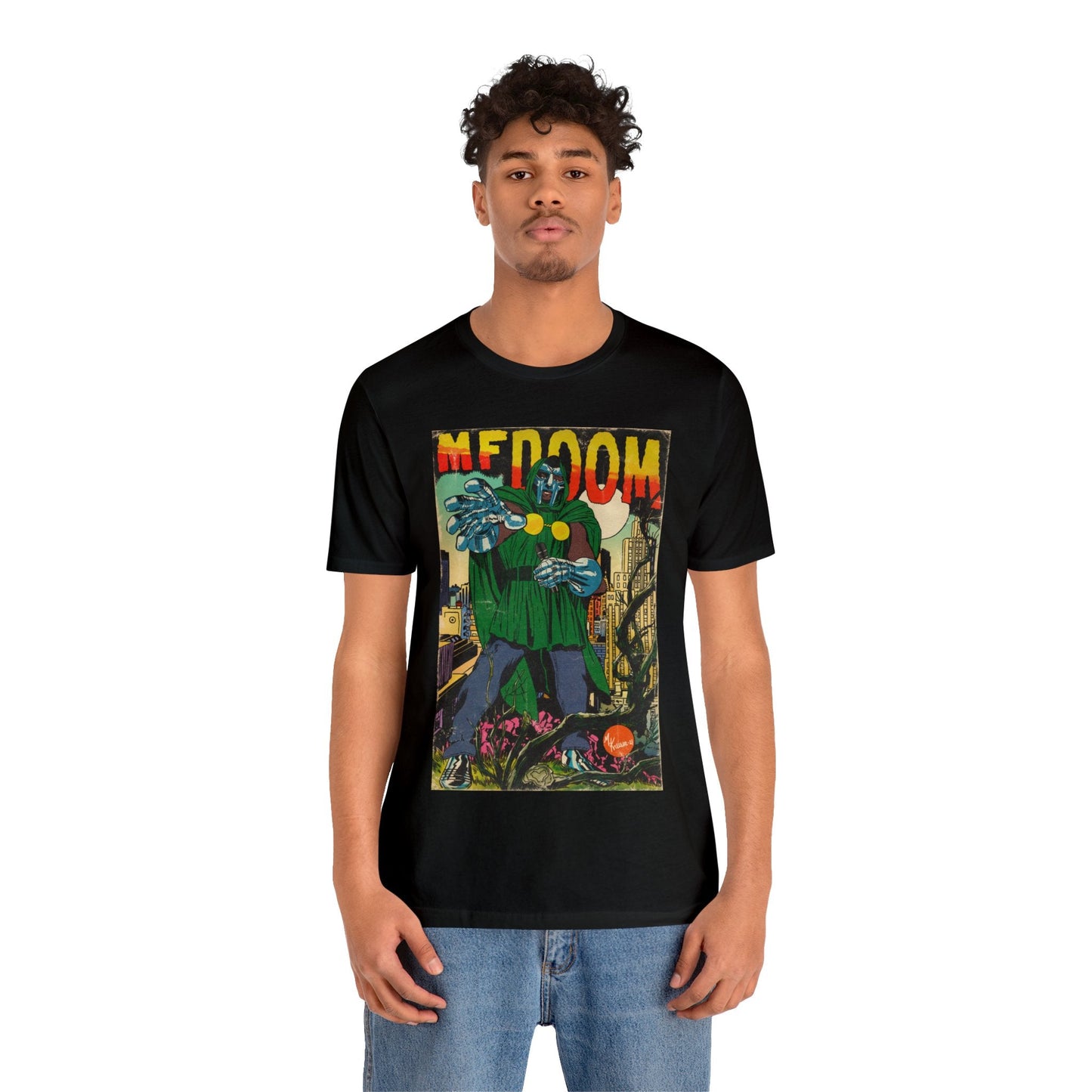 MF DOOM - Comic Book Art - Unisex Jersey T-Shirt