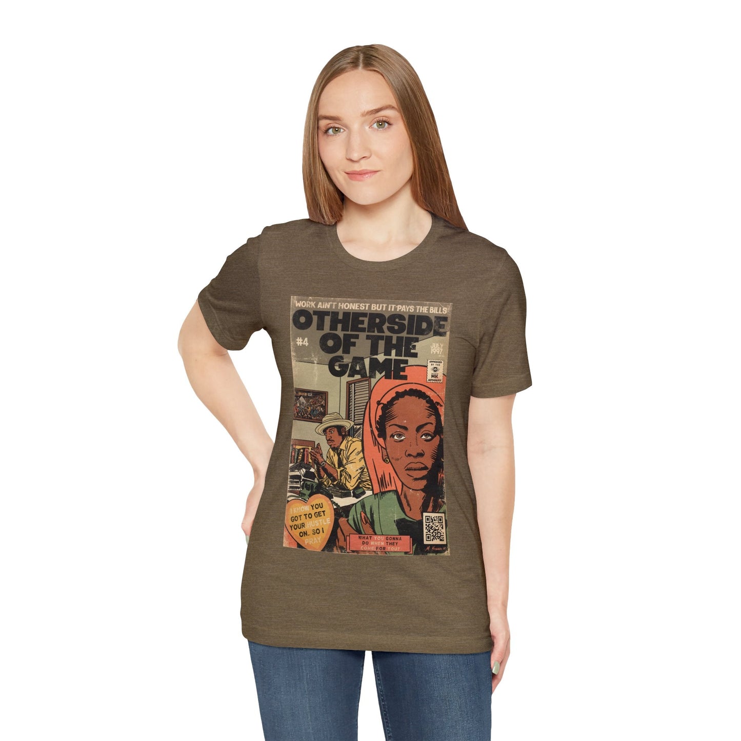 Erykah Badu - Otherside Of The Game - Unisex Jersey Short Sleeve Tee