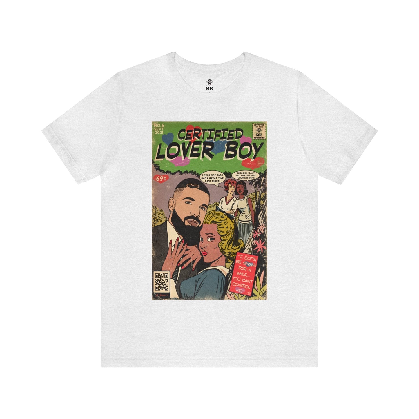 Drake - Certified Lover Boy - Hip Hop Comics - Unisex Jersey Short Sleeve Tee