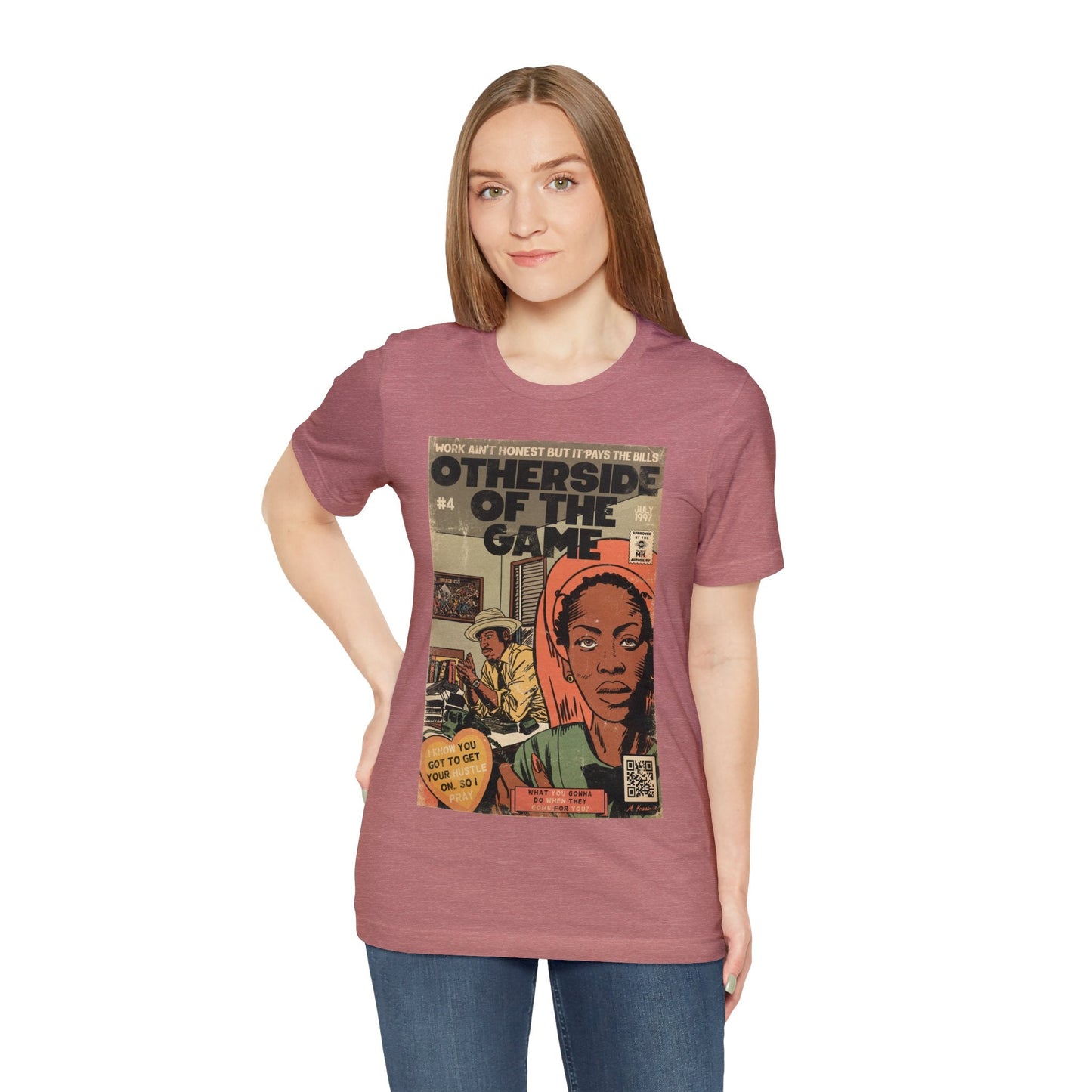 Erykah Badu - Otherside Of The Game - Unisex Jersey Short Sleeve Tee