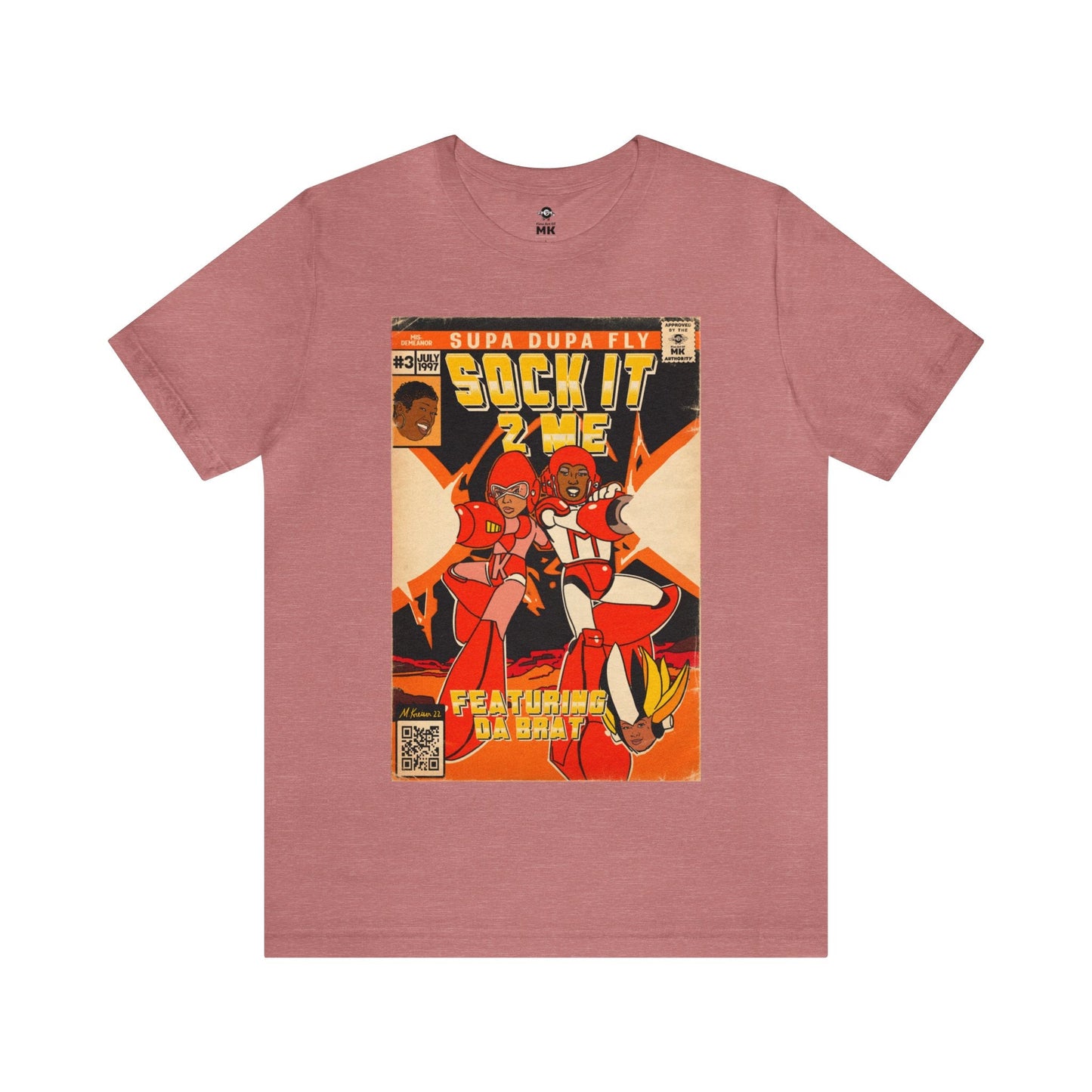 Missy Elliot, Da Brat, & Lil Kim - Sock It To Me - Unisex Jersey Short Sleeve Tee