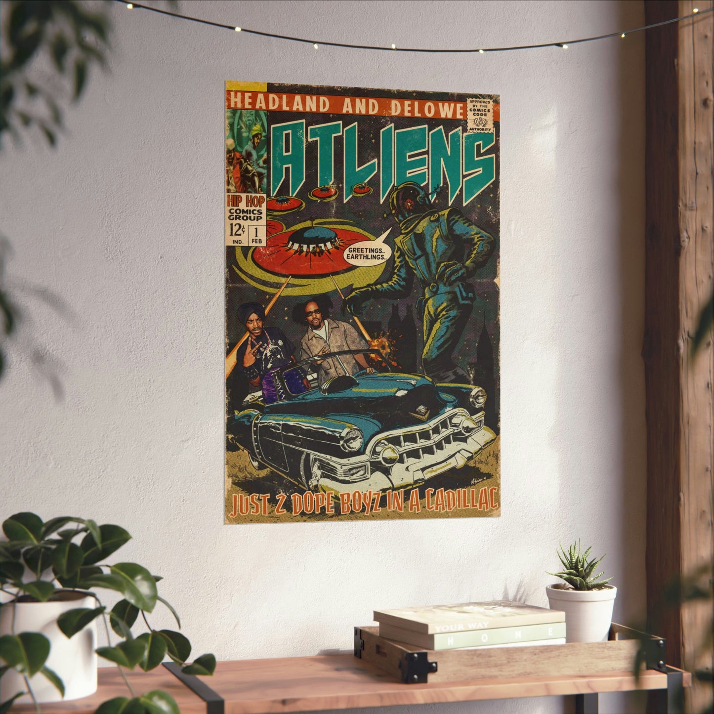 OutKast- Atliens 1 - 2 Dope Boyz - Vertical Matte Poster