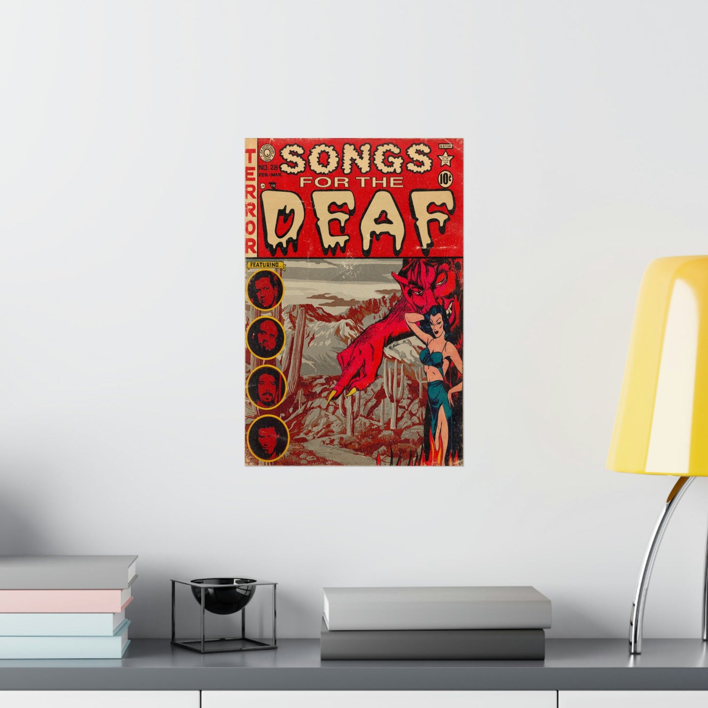 Queens Of The Stone Age - Songs For The Deaf - QOTSA - Vertical Matte Poster