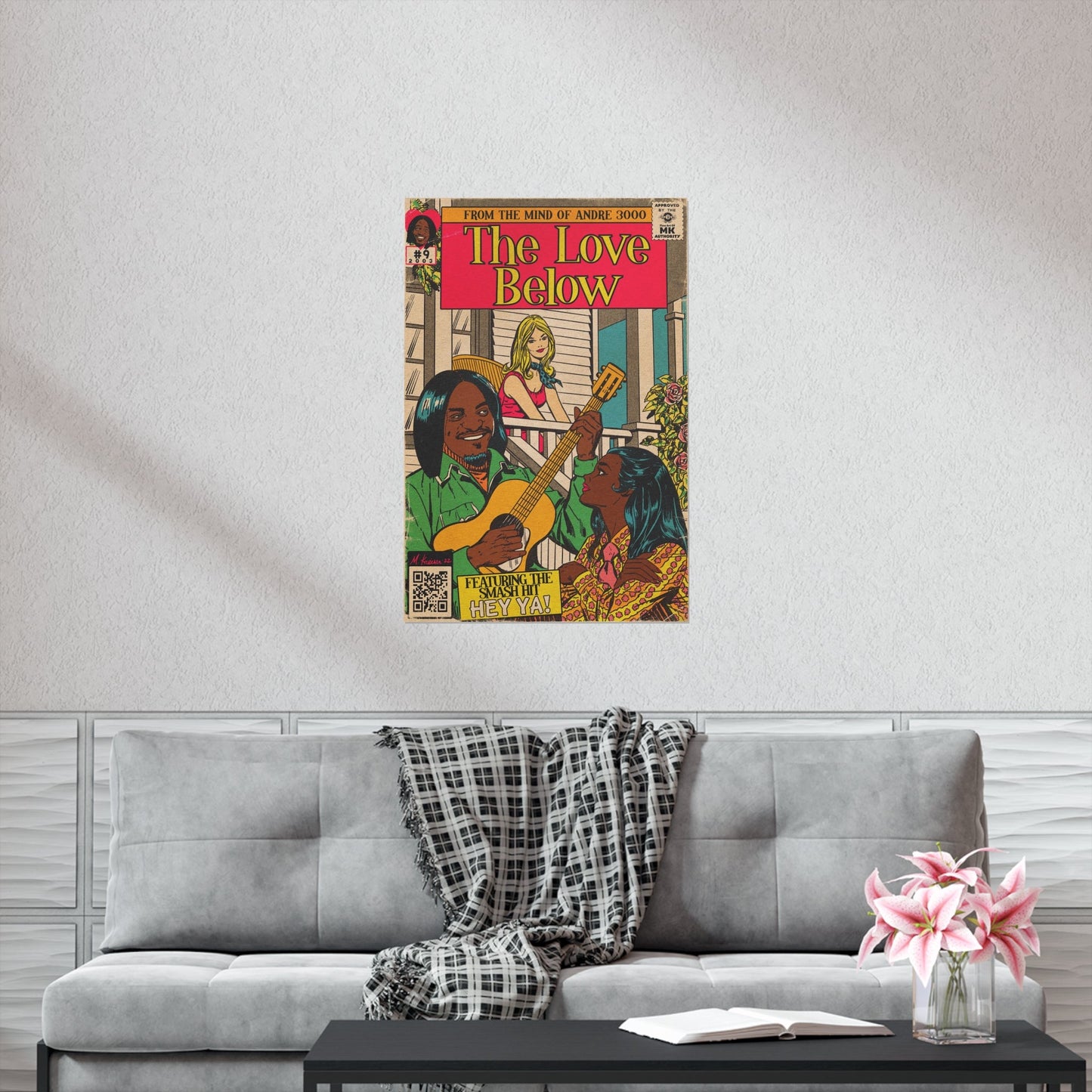 OutKast- Andre 3000- The Love Below - Vertical Matte Poster