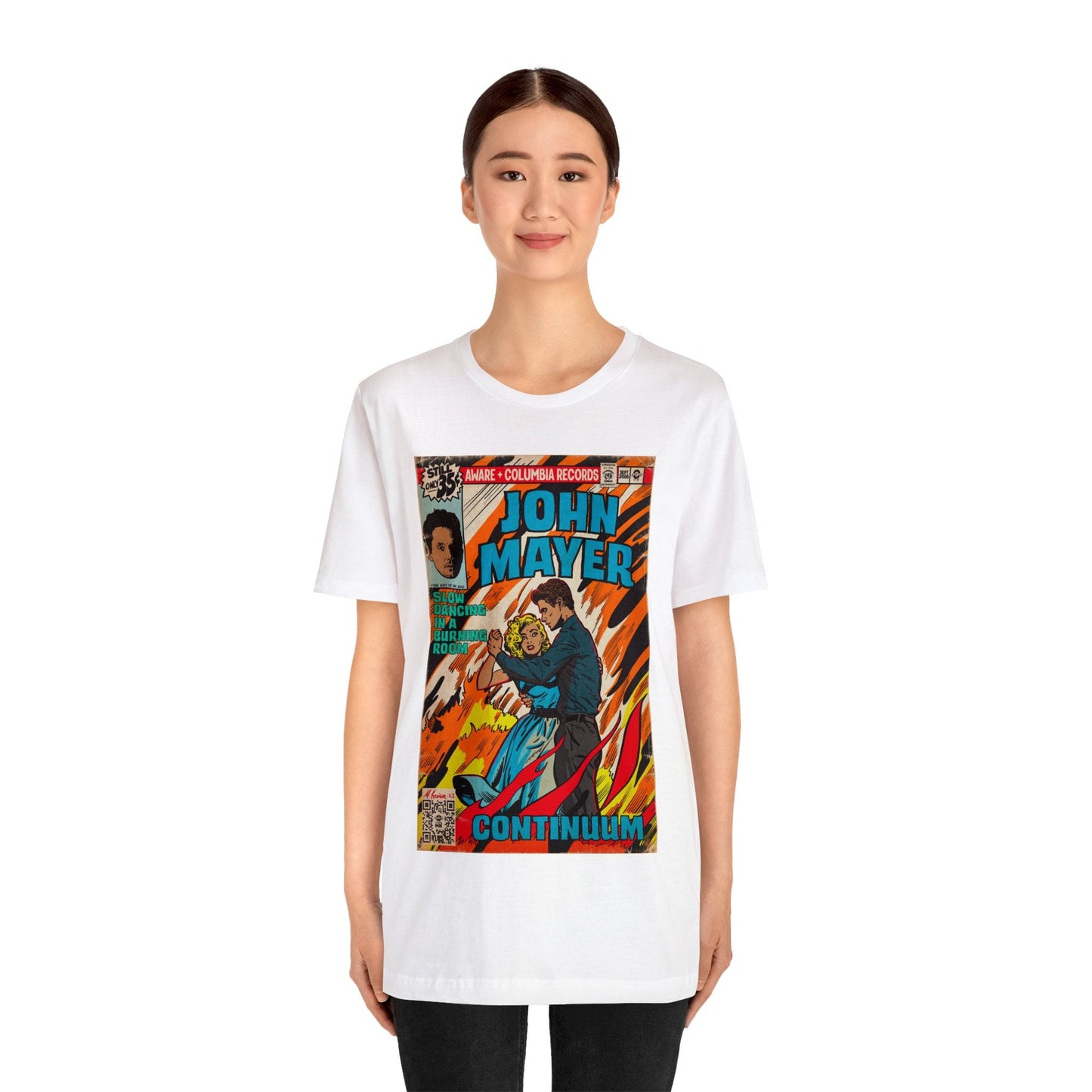 John Mayer - Slow Dancing in a Burning Room - Unisex Jersey Short Sleeve Tee