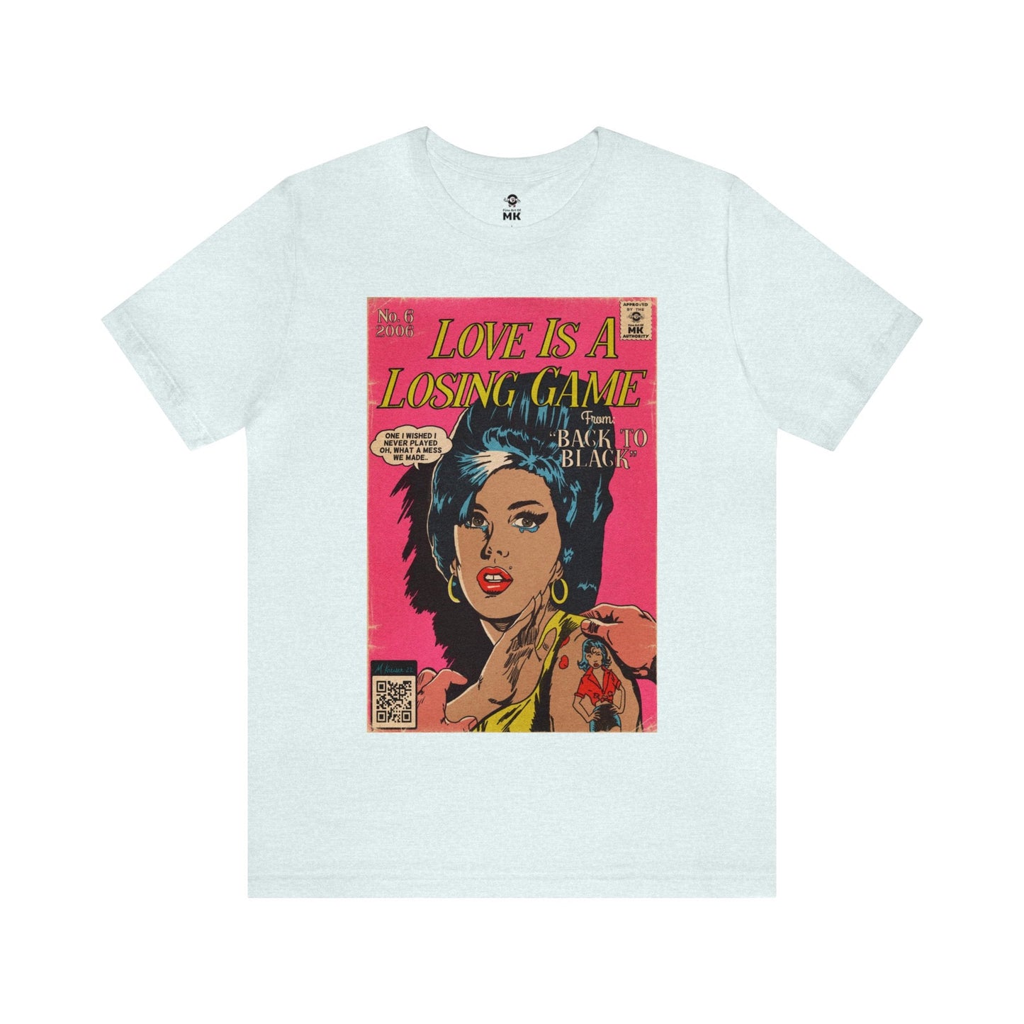 Amy Winehouse - Love Is A Losing Game - Unisex Jersey Short Sleeve Tee